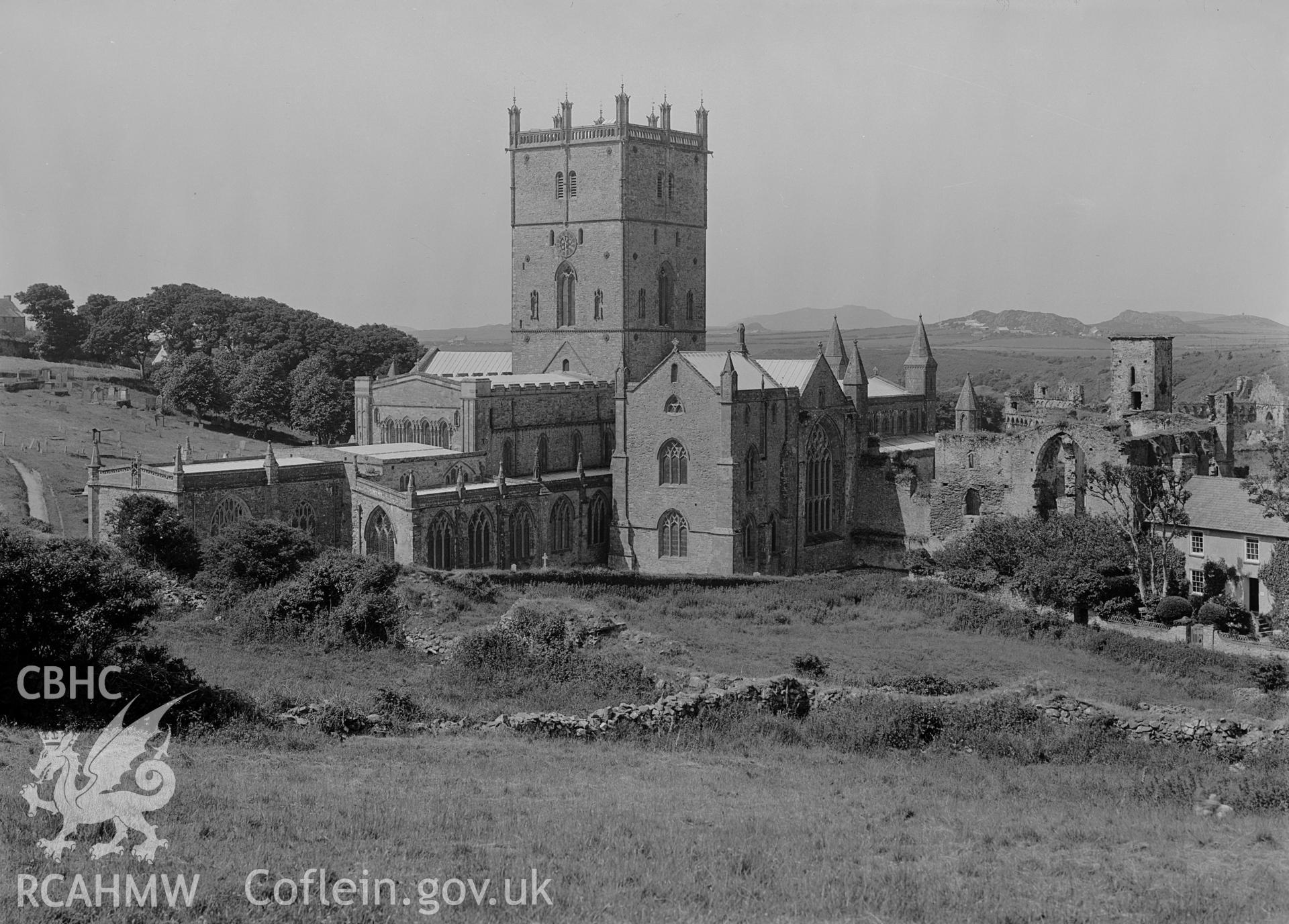 View of St Davids Cathedral from the northeast.