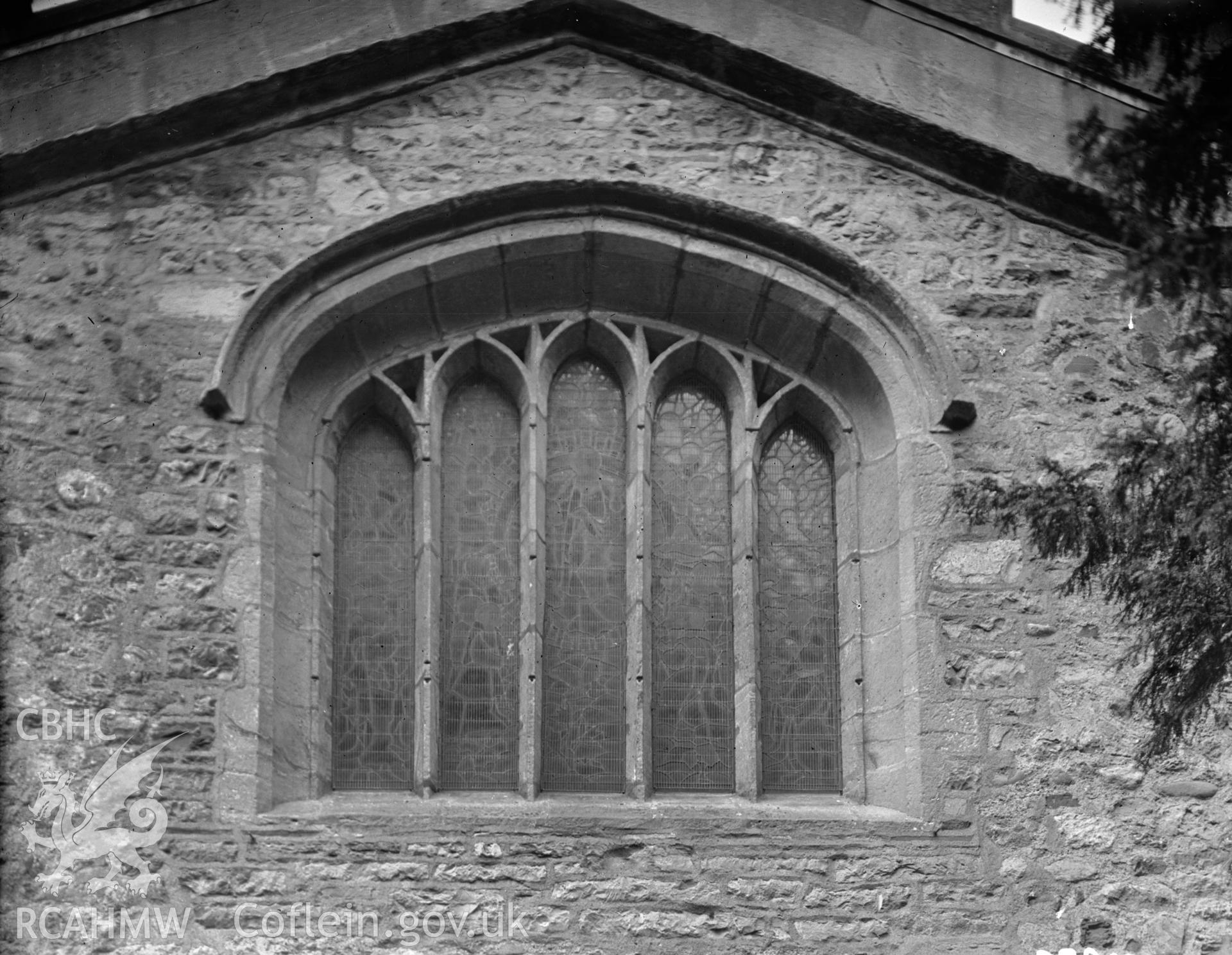 Exterior view showing window.
