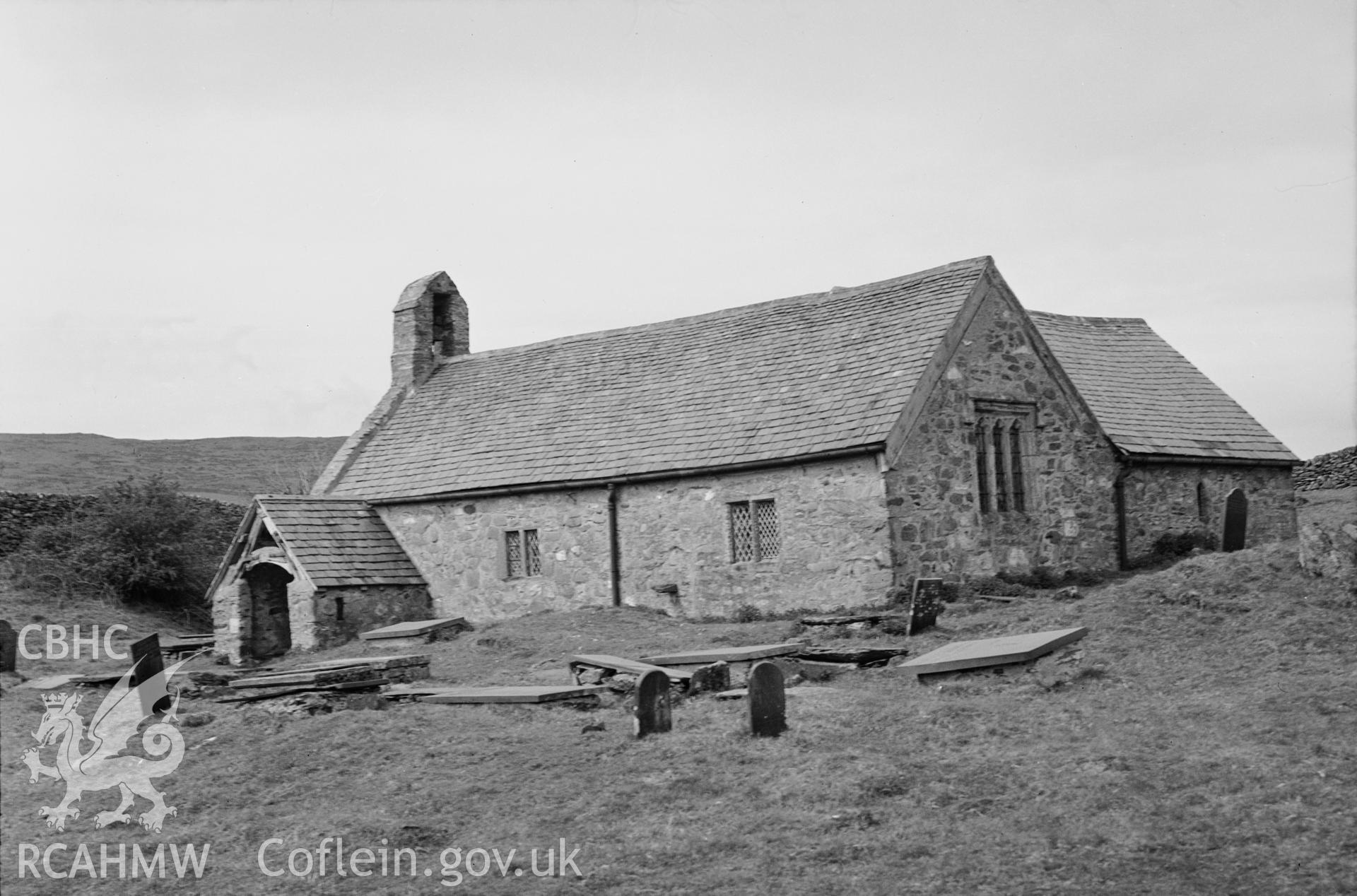 Exterior view from the south
