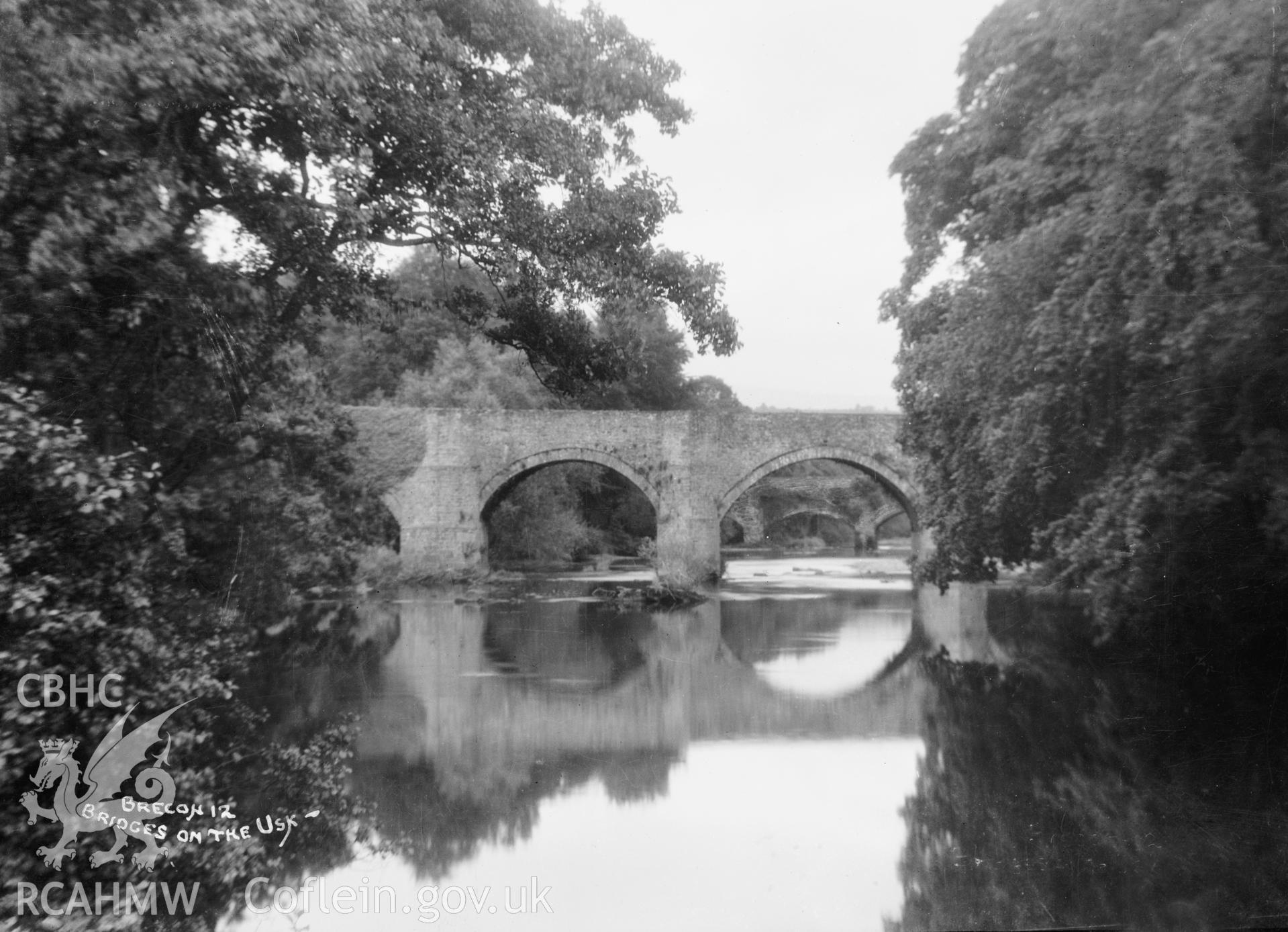 View of Lock Road Bridge taken by W.A. Call, c.1920.