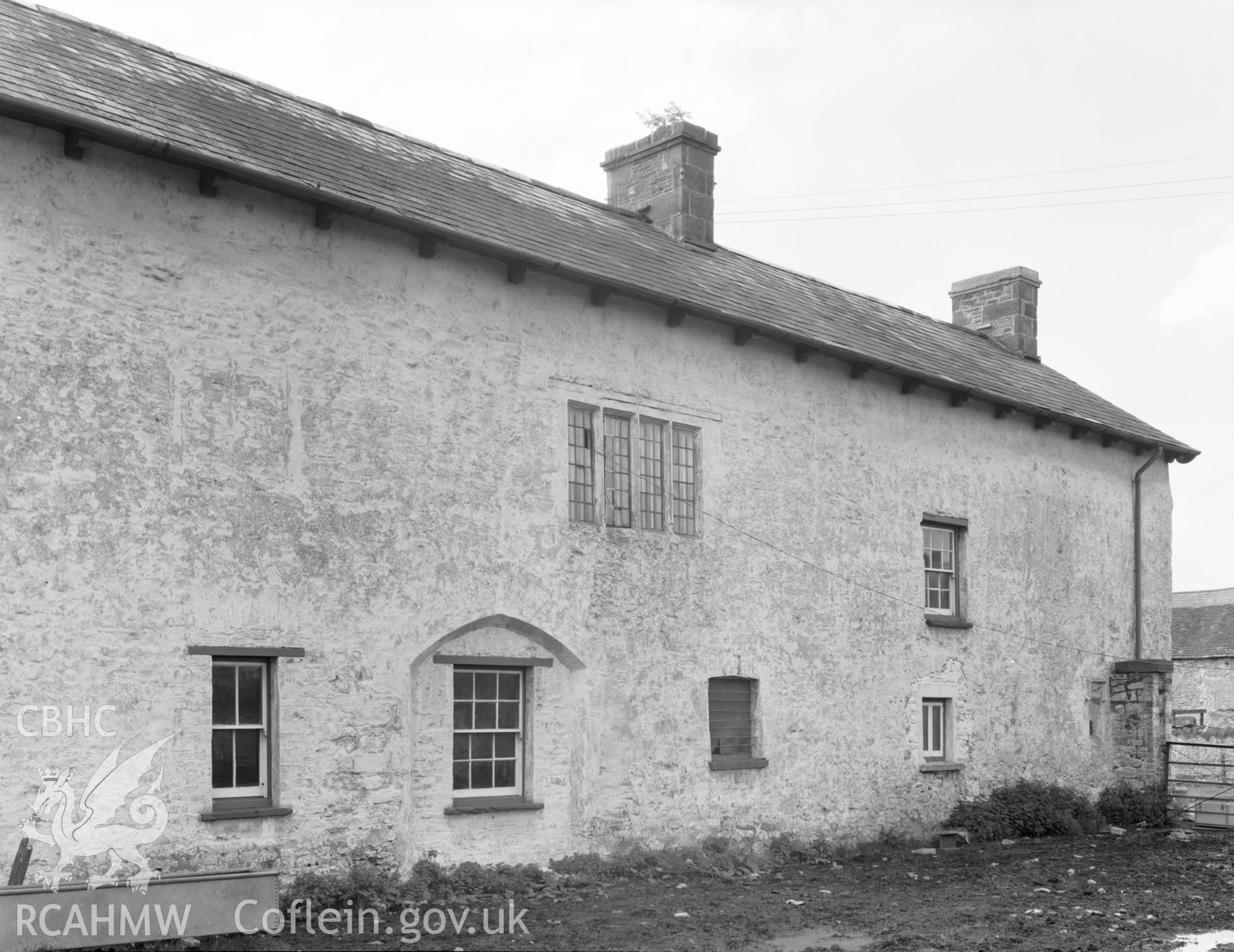 Side view of Castell Mynach, Pentyrch taken 23.06.65.