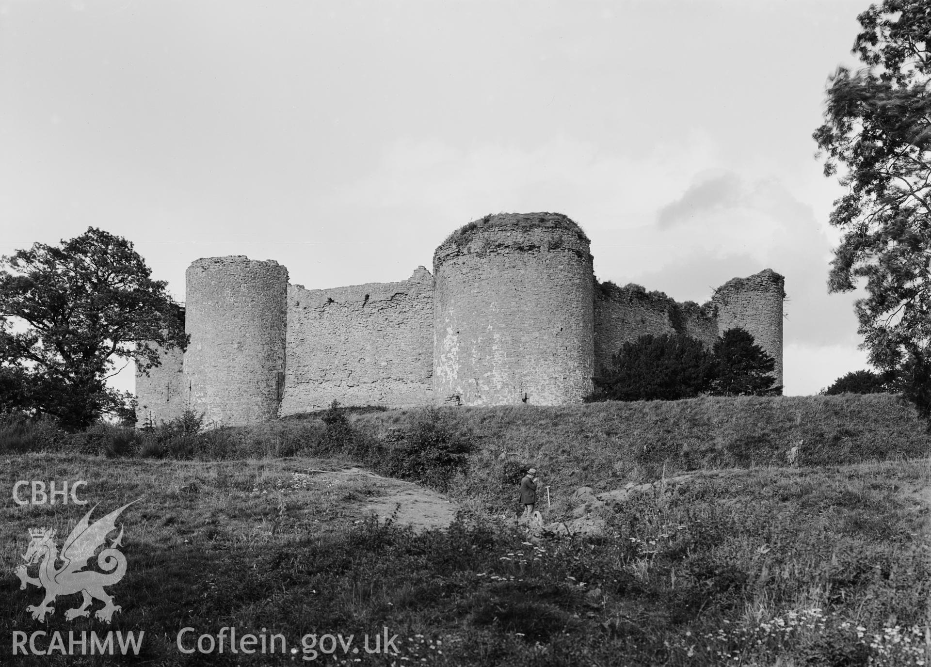 View of White Castle from the south.