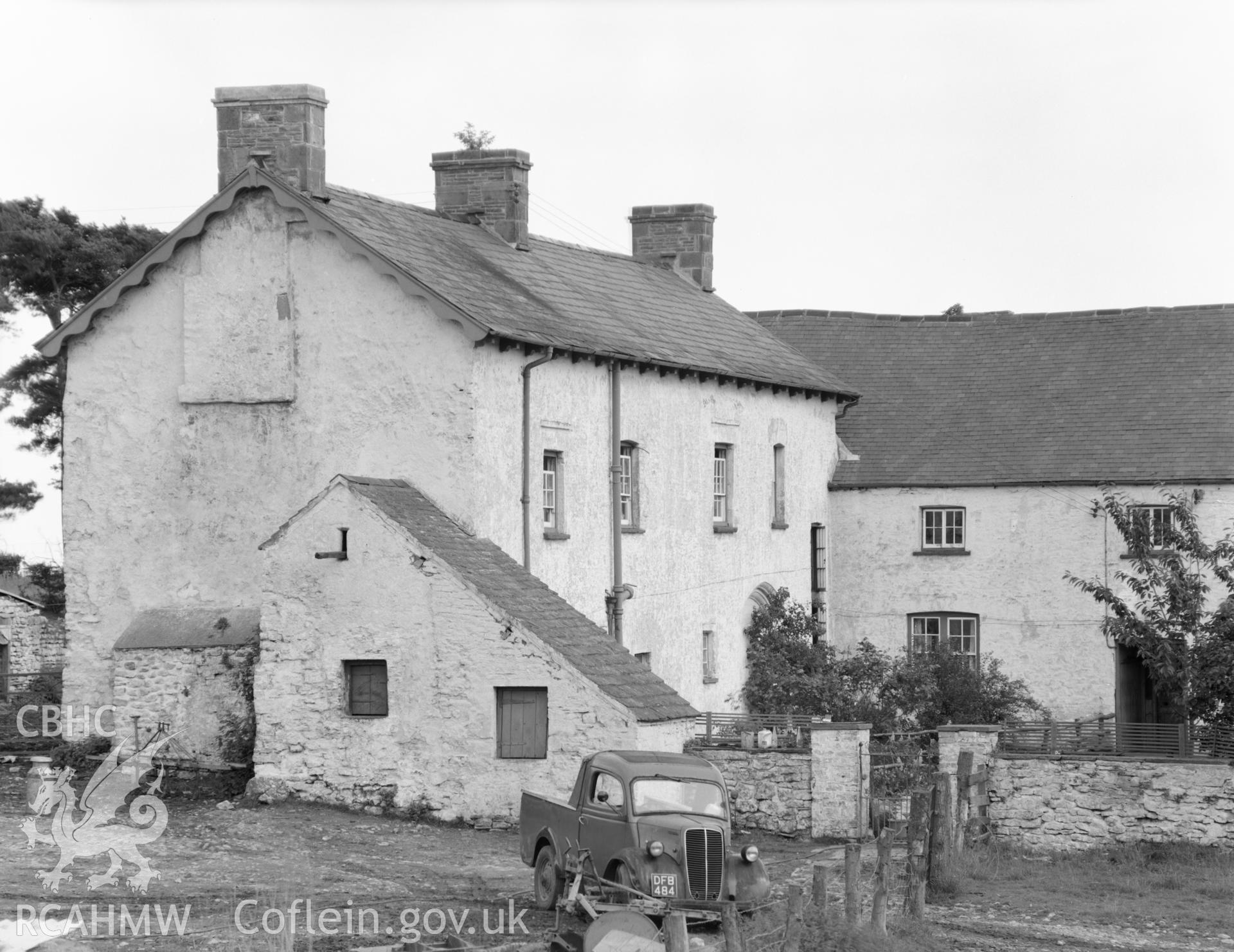General view of Castell Mynach, Pentyrch taken 23.06.65.