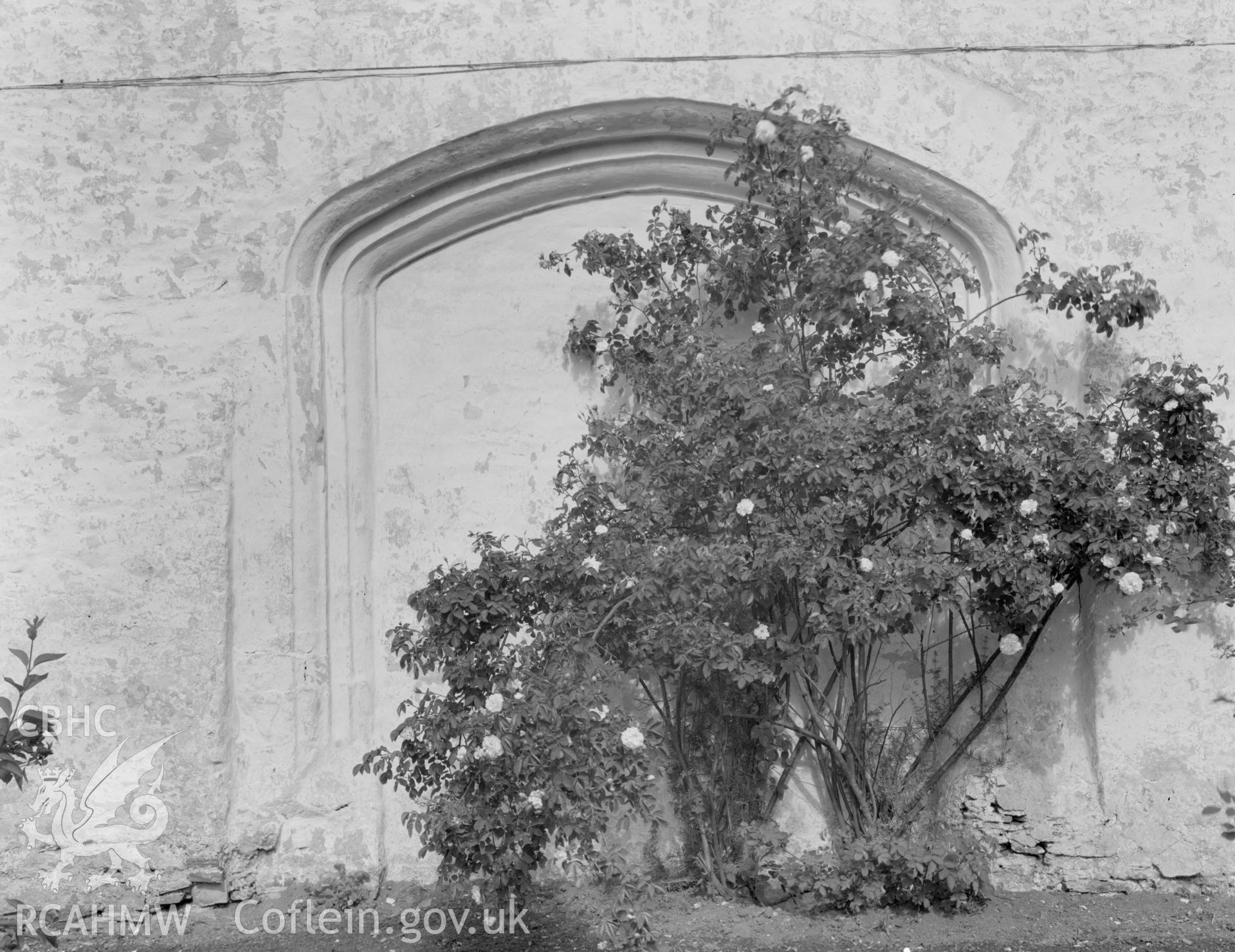 Blocked entrance at Castell Mynach, Pentyrch taken 23.06.65.