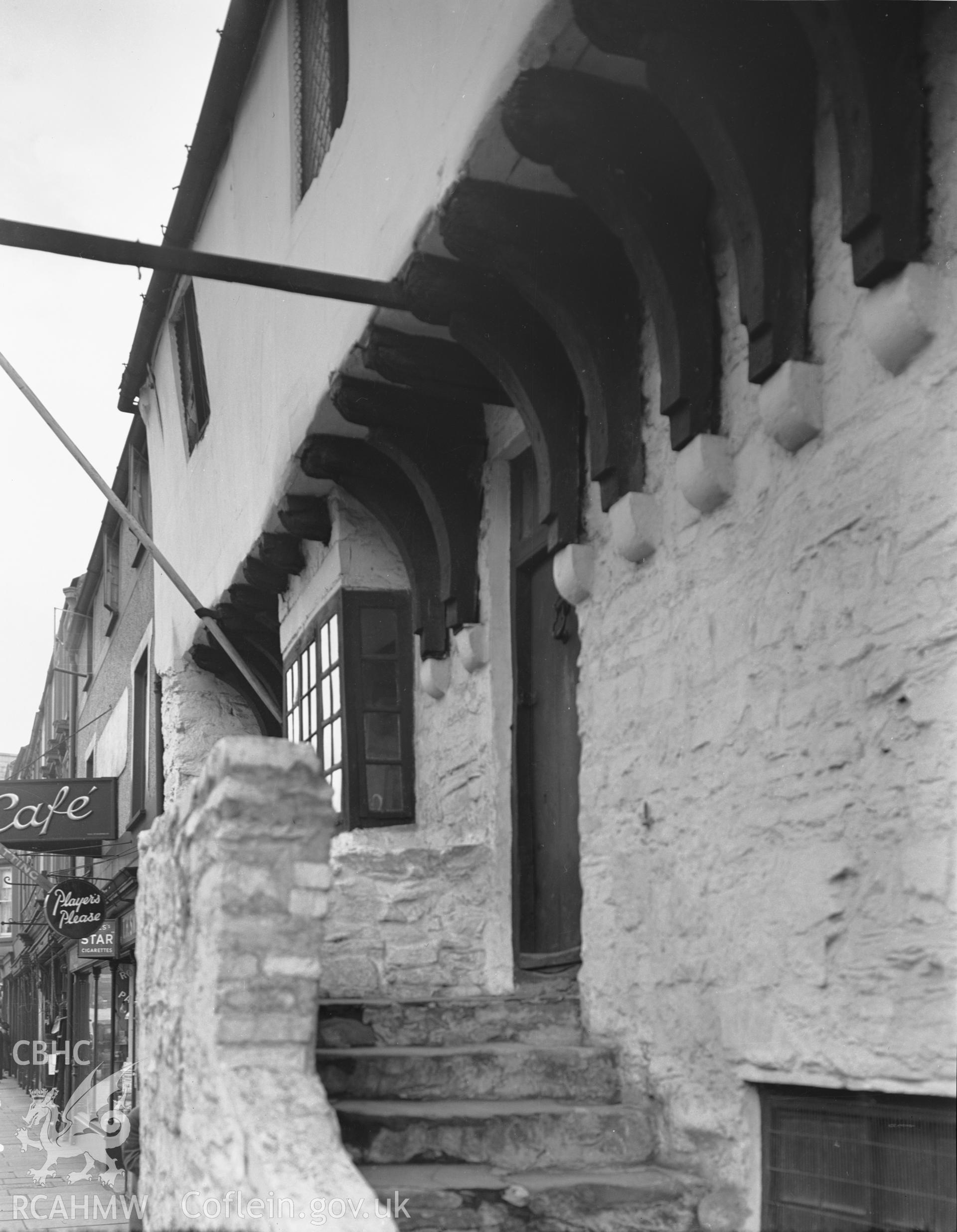 View of Aberconwy House, Conway, taken 07.12.1950.