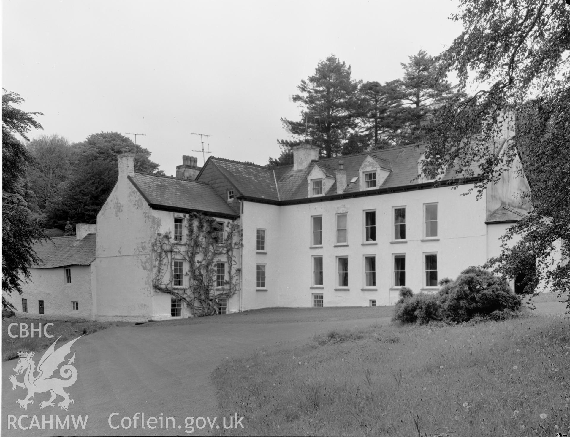 Exterior view of Cwmgwilli, Abergwili, taken 13.06.65.