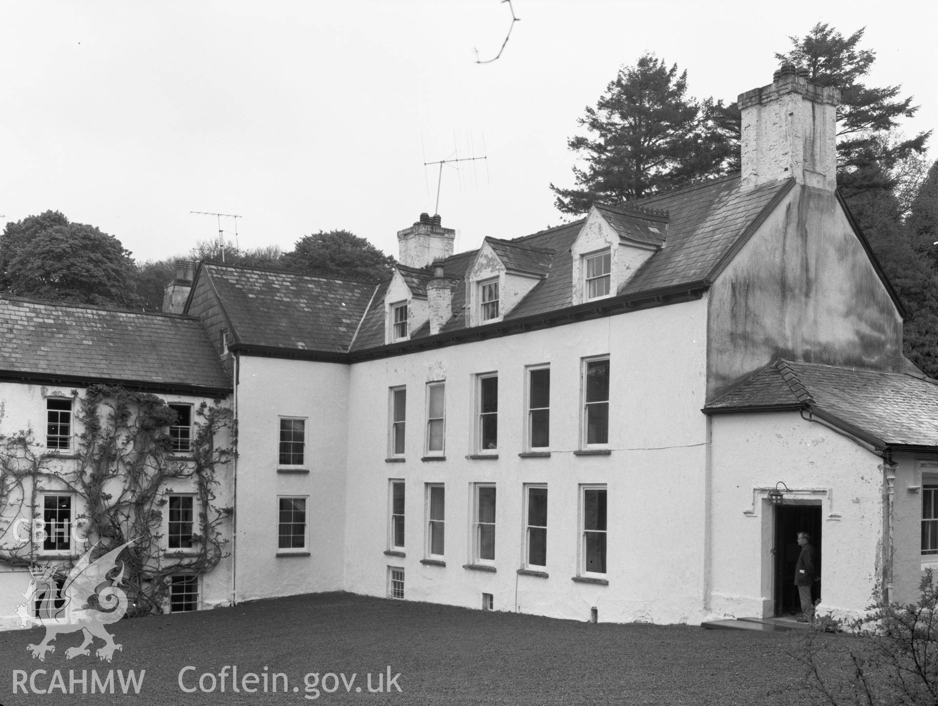 Exterior view of Cwmgwilli, Abergwili, taken 13.06.65.