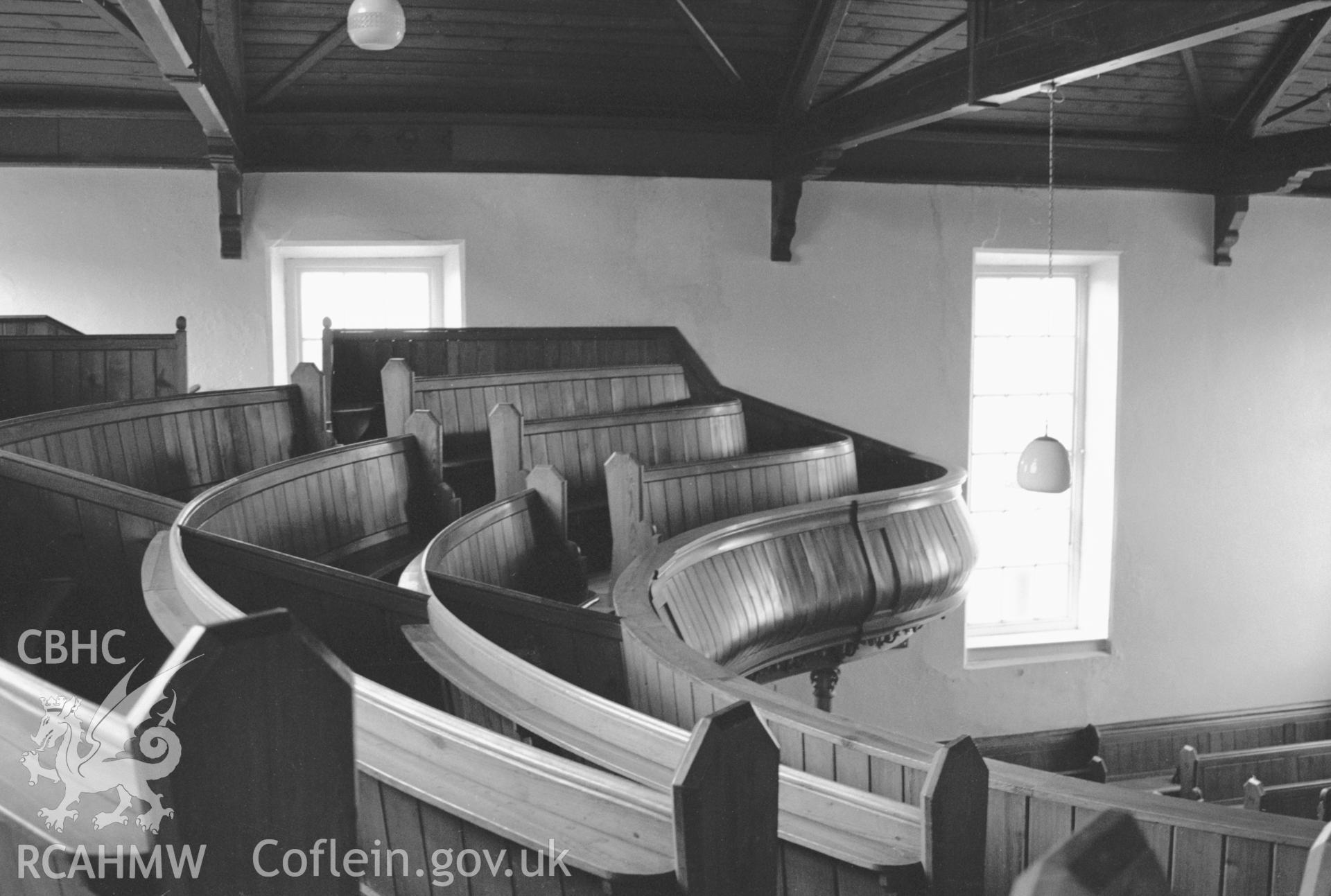 Interior, balcony looking SW. NA/BR/95/036.