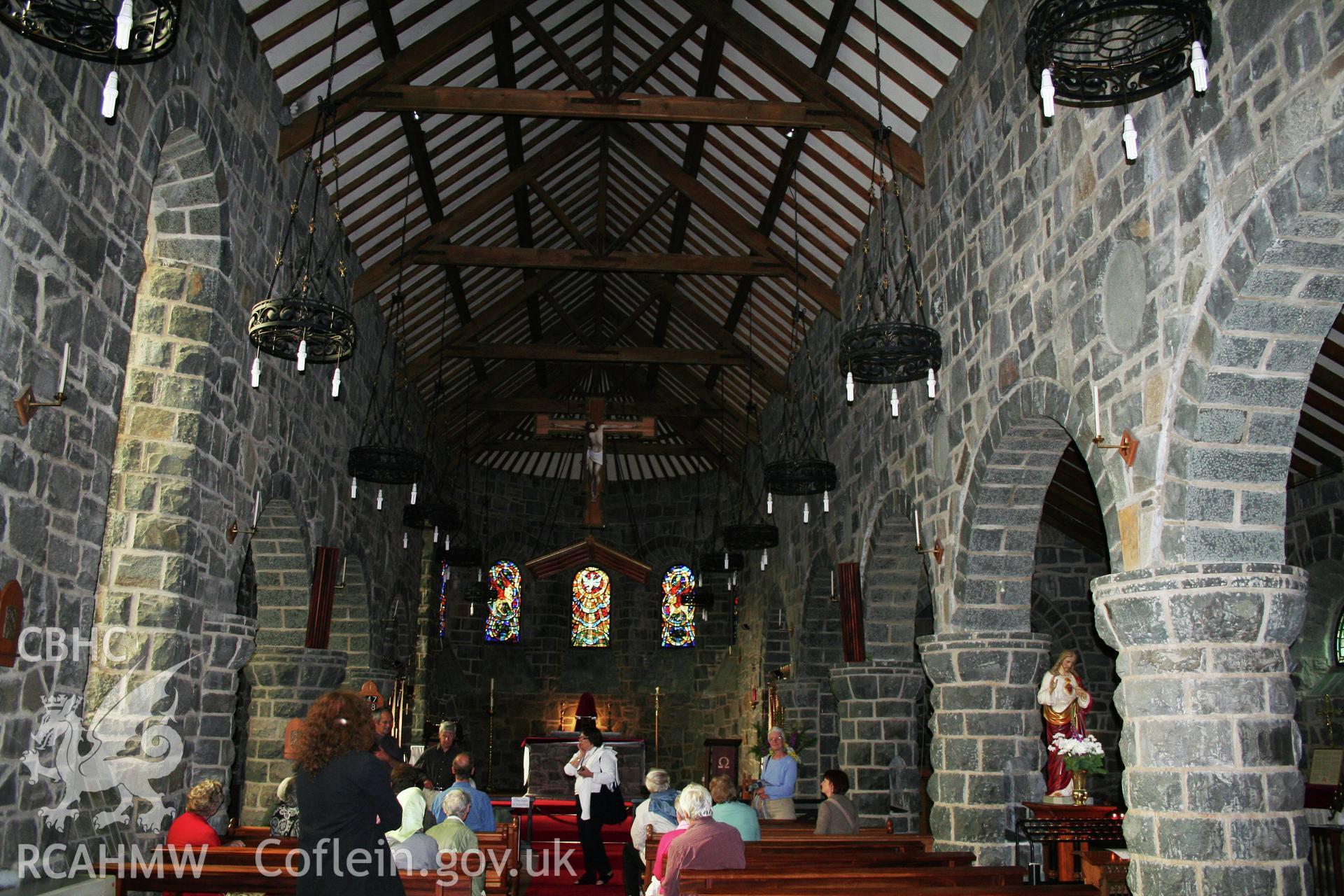 Our Lady of Sorrows RC Church interior looking east.