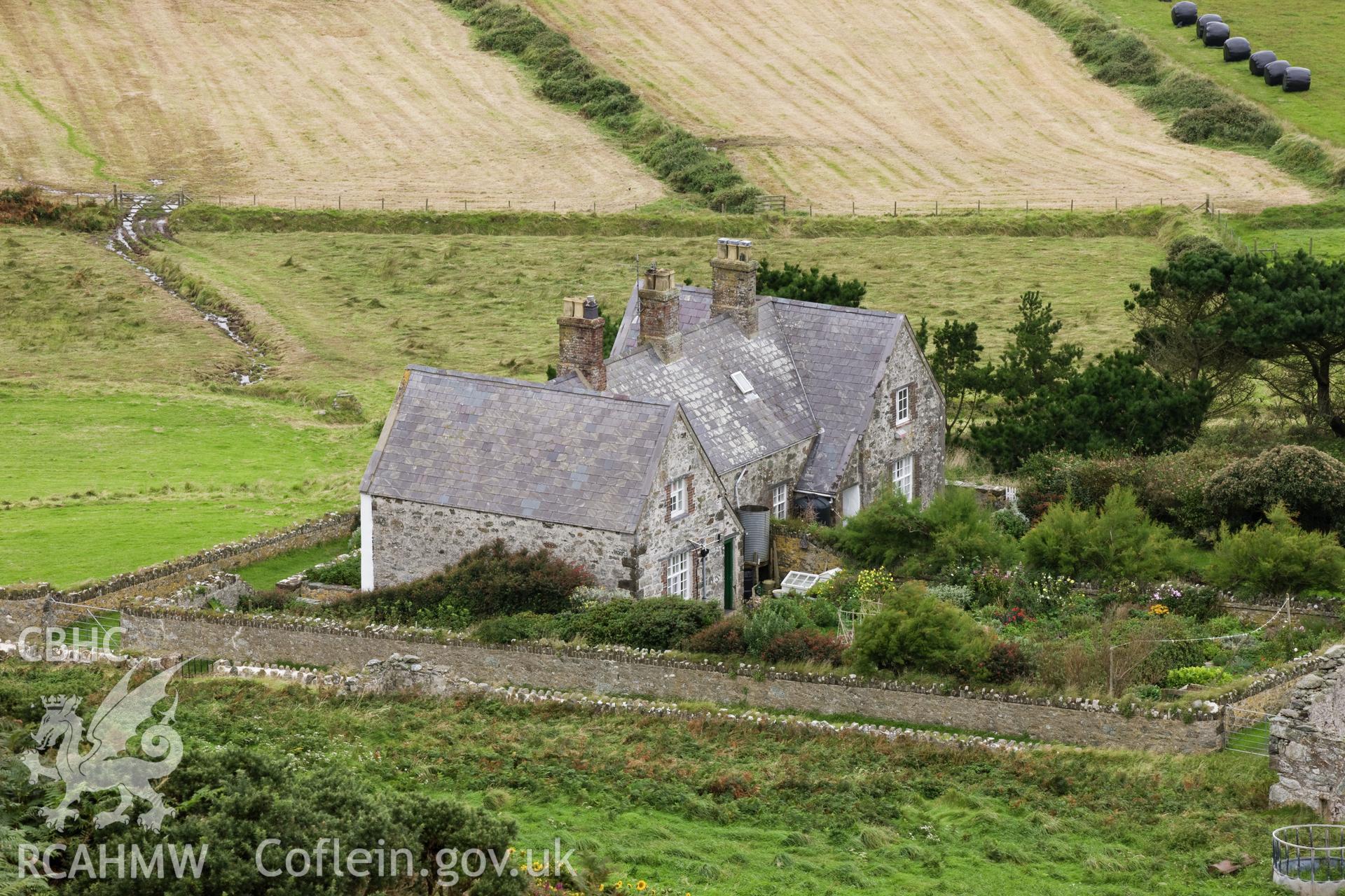 Aerial view from the west.