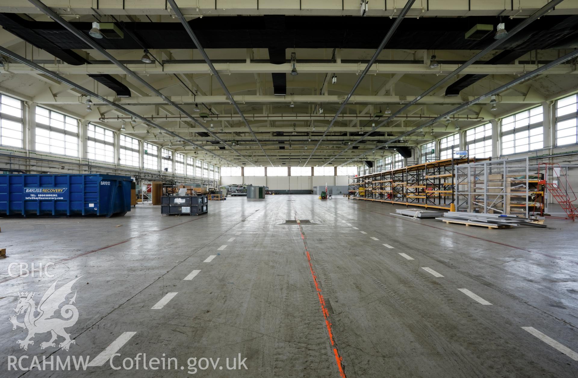 (383) D2 Hangar, interior.