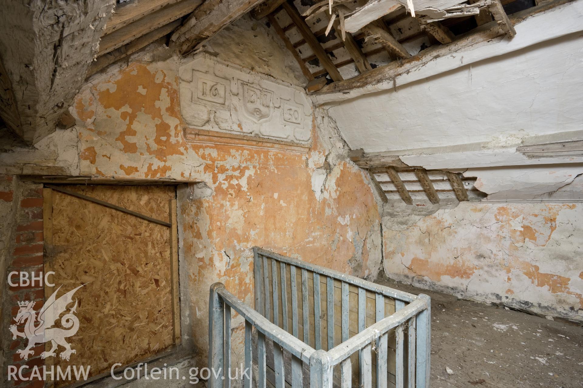 Interior, principal chamber looking south southeast.