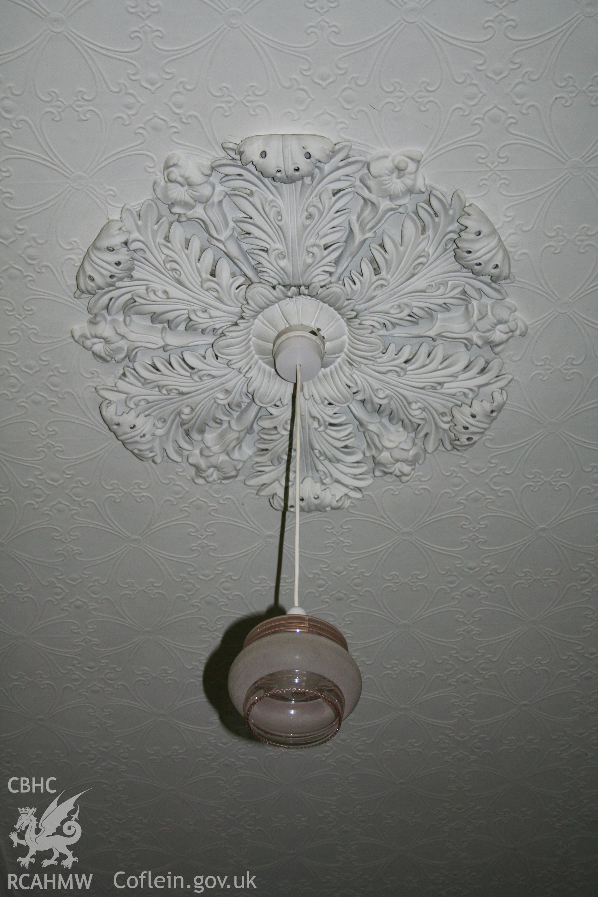 Moriah Chapel detail of light fittingds in lobby area.