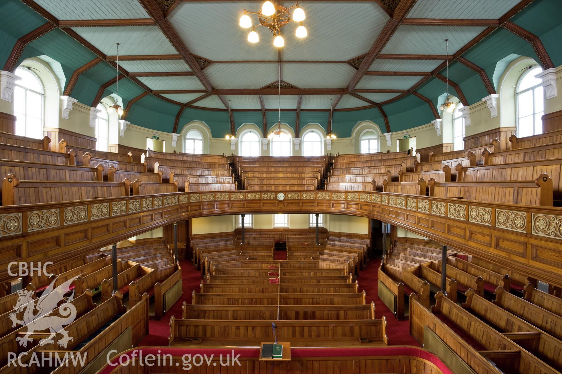 Auditorium from the organ.