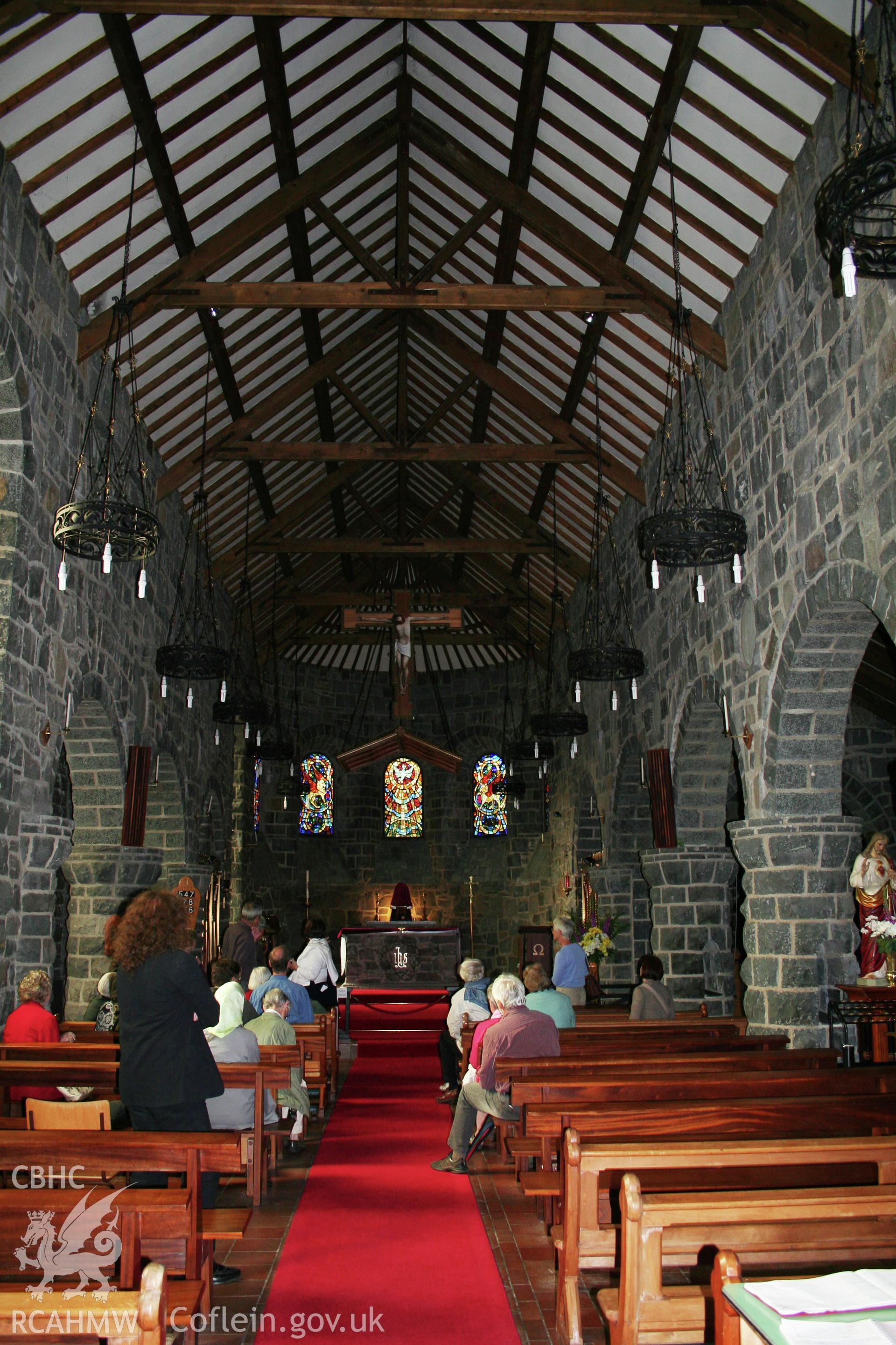 Our Lady of Sorrows RC Church interior looking east.