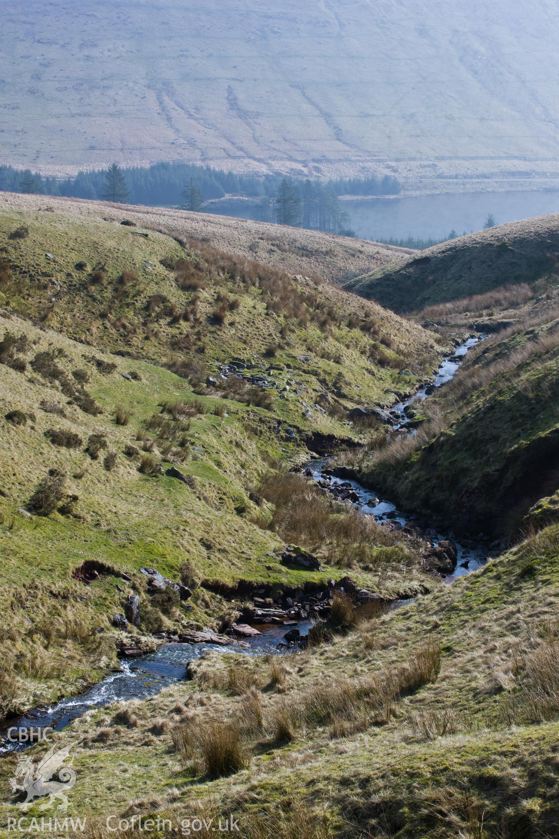 Distant view from the west.