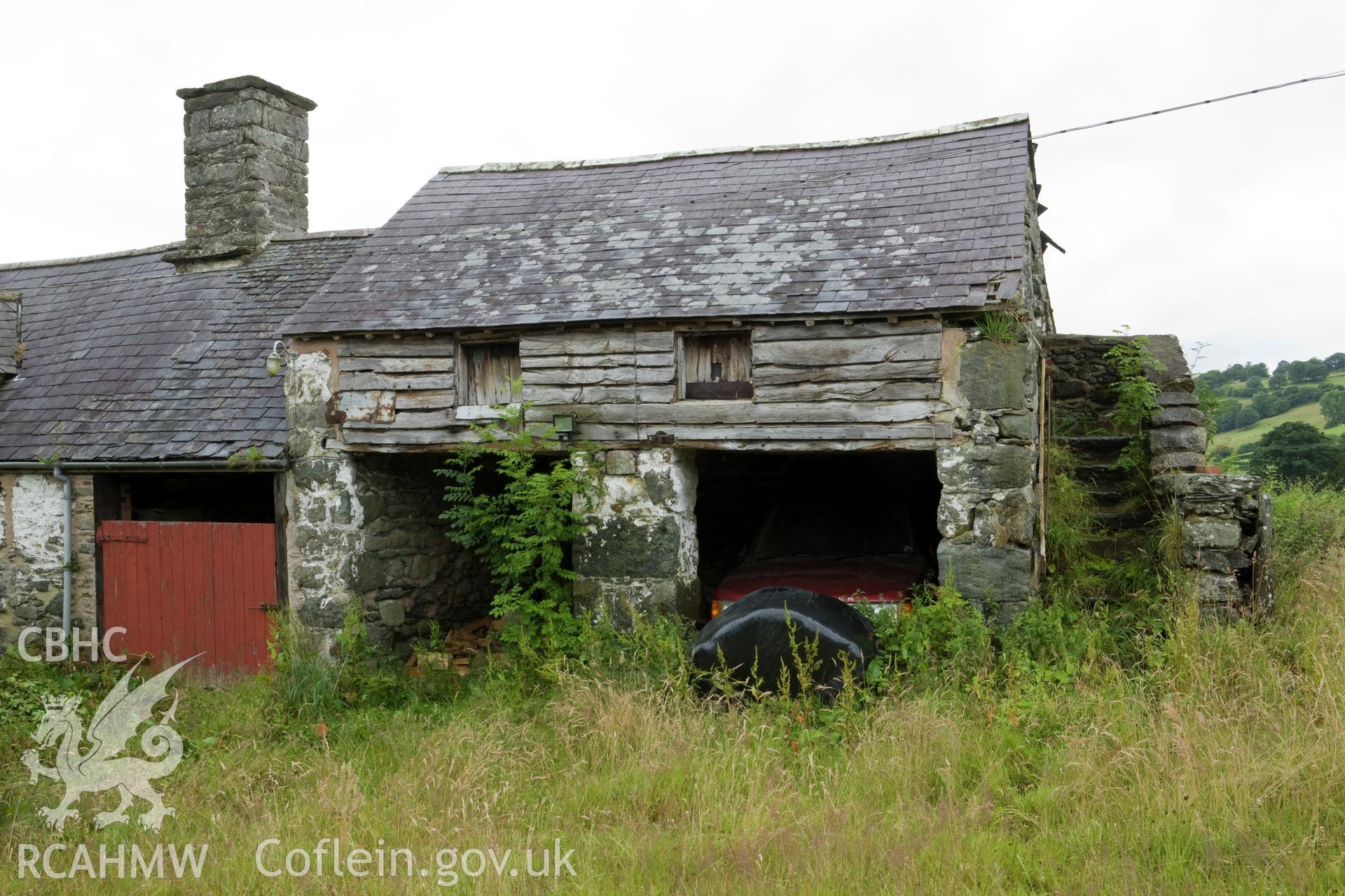 Cart shed from east northeast.