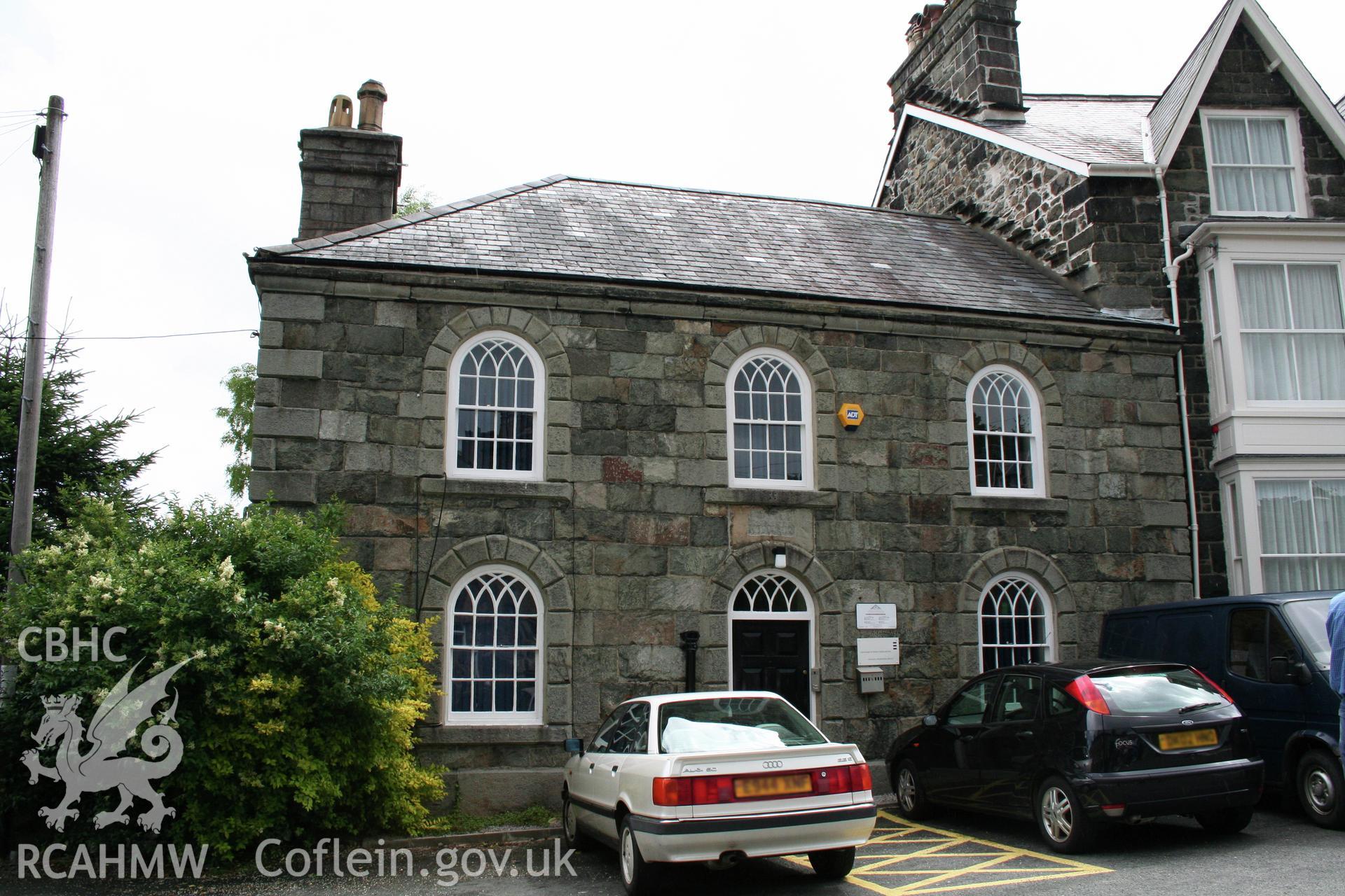RCAHMW digital photographic survey of Police Station, Dolgellau. Taken by Sue Fielding, 05/07/2008.