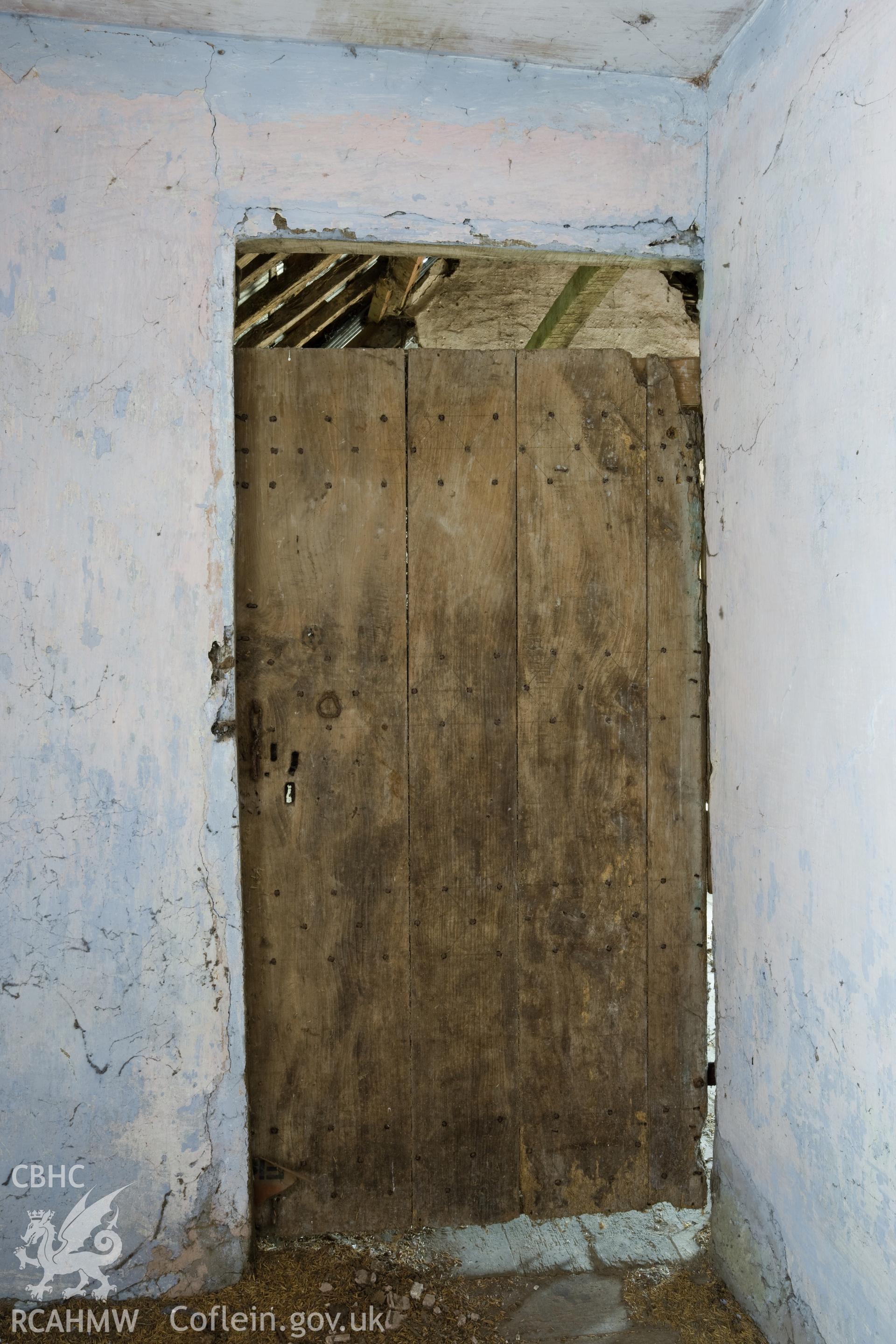 Door to granary on first floor.