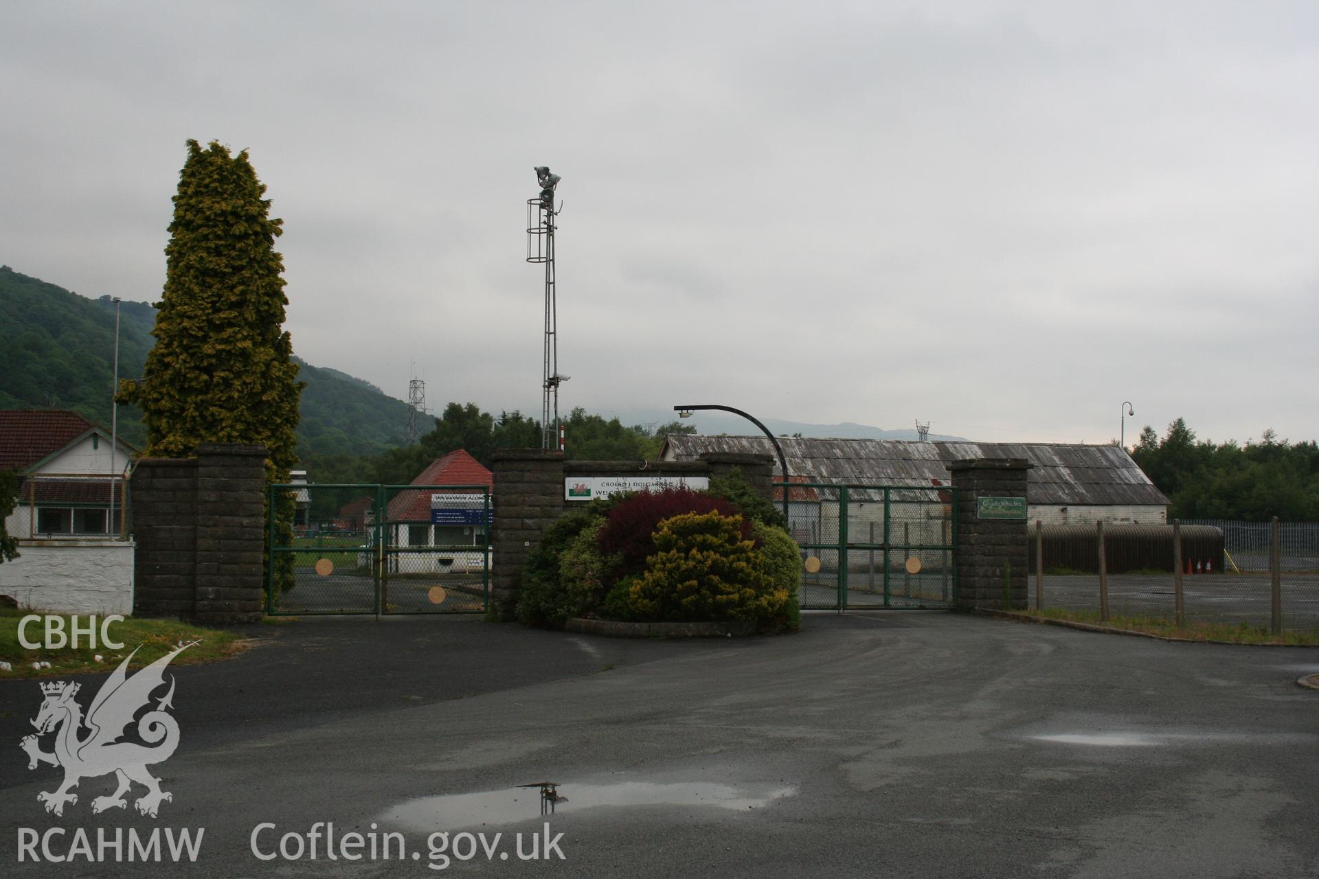 No.3 of a panoramic view of the works looking north west.