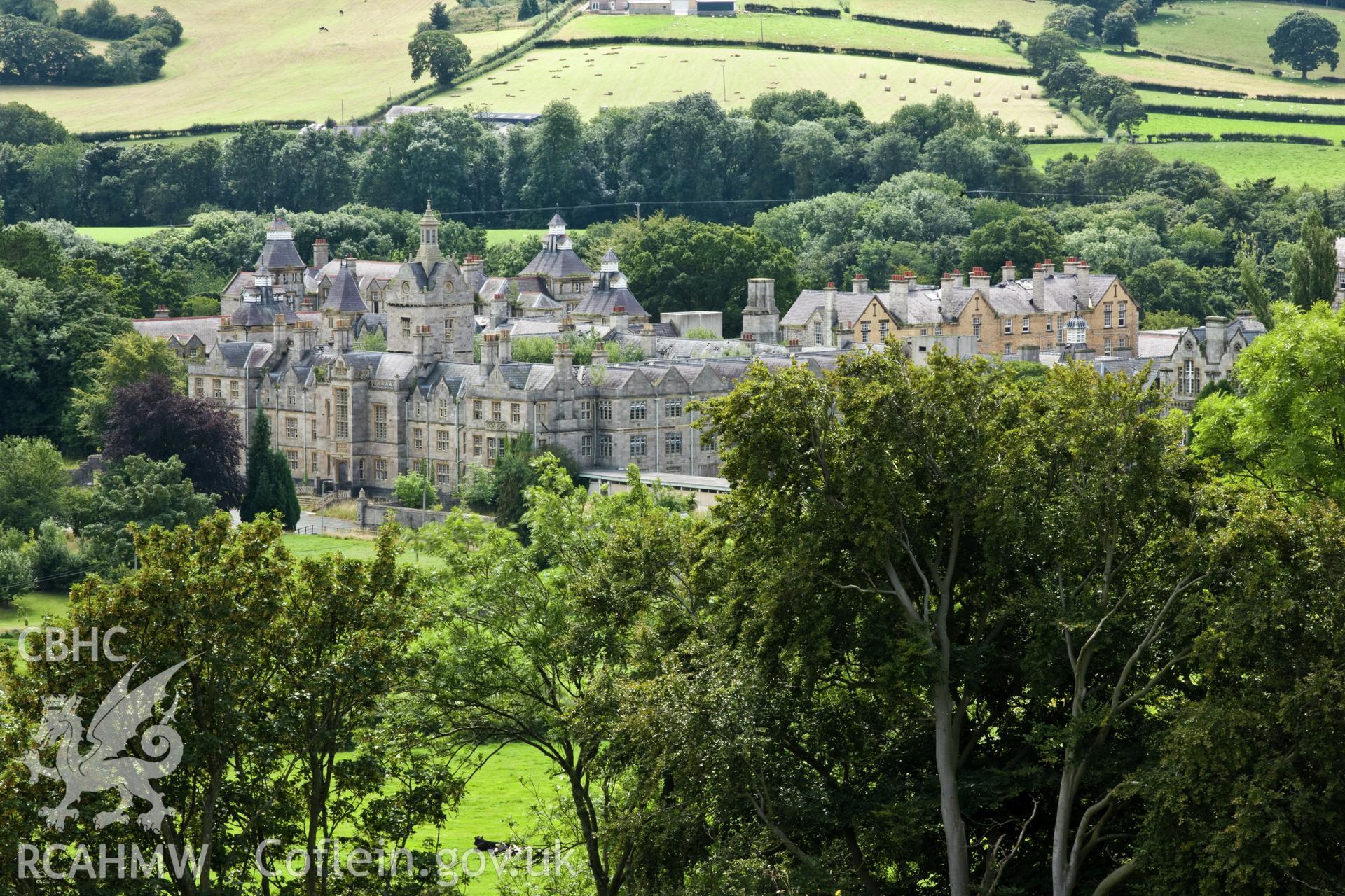 Denbigh hospital from the southwest.