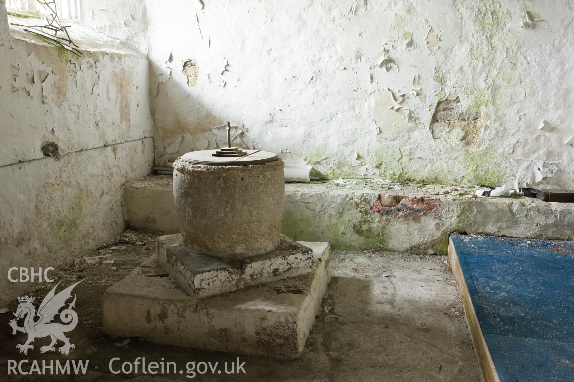 Font and west wall.
