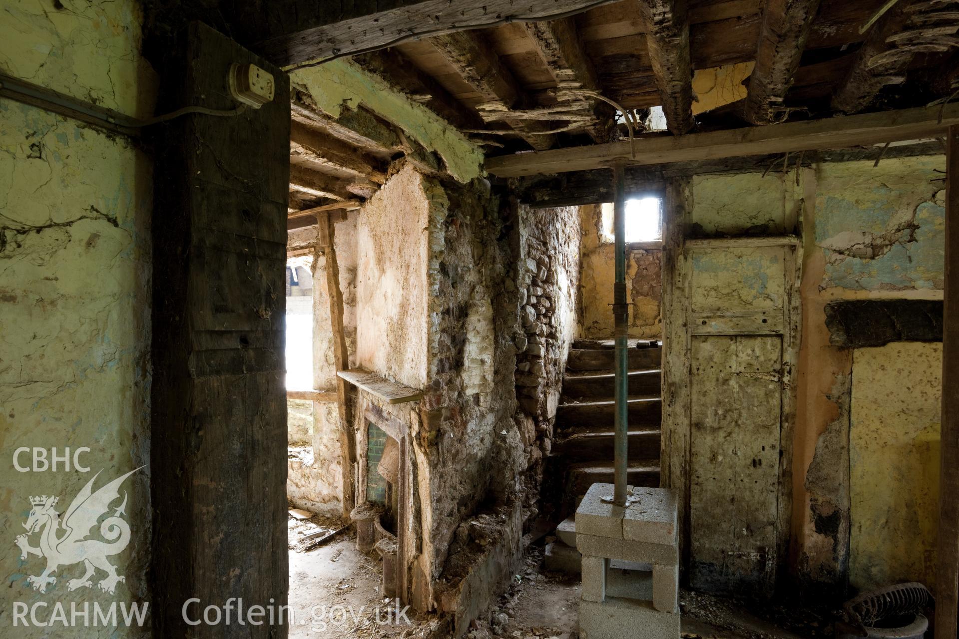 Principal room, entrance to stair.