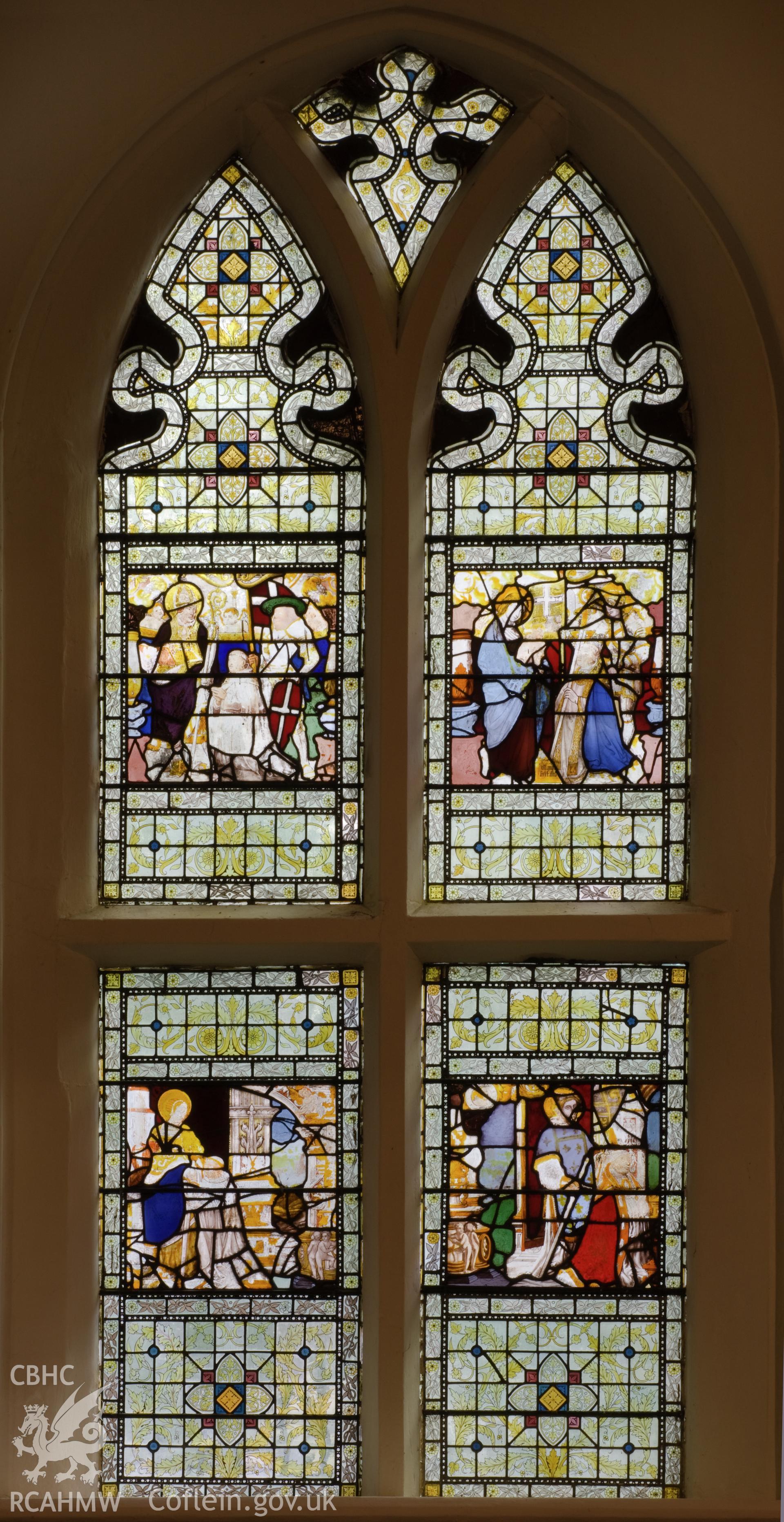 East window.