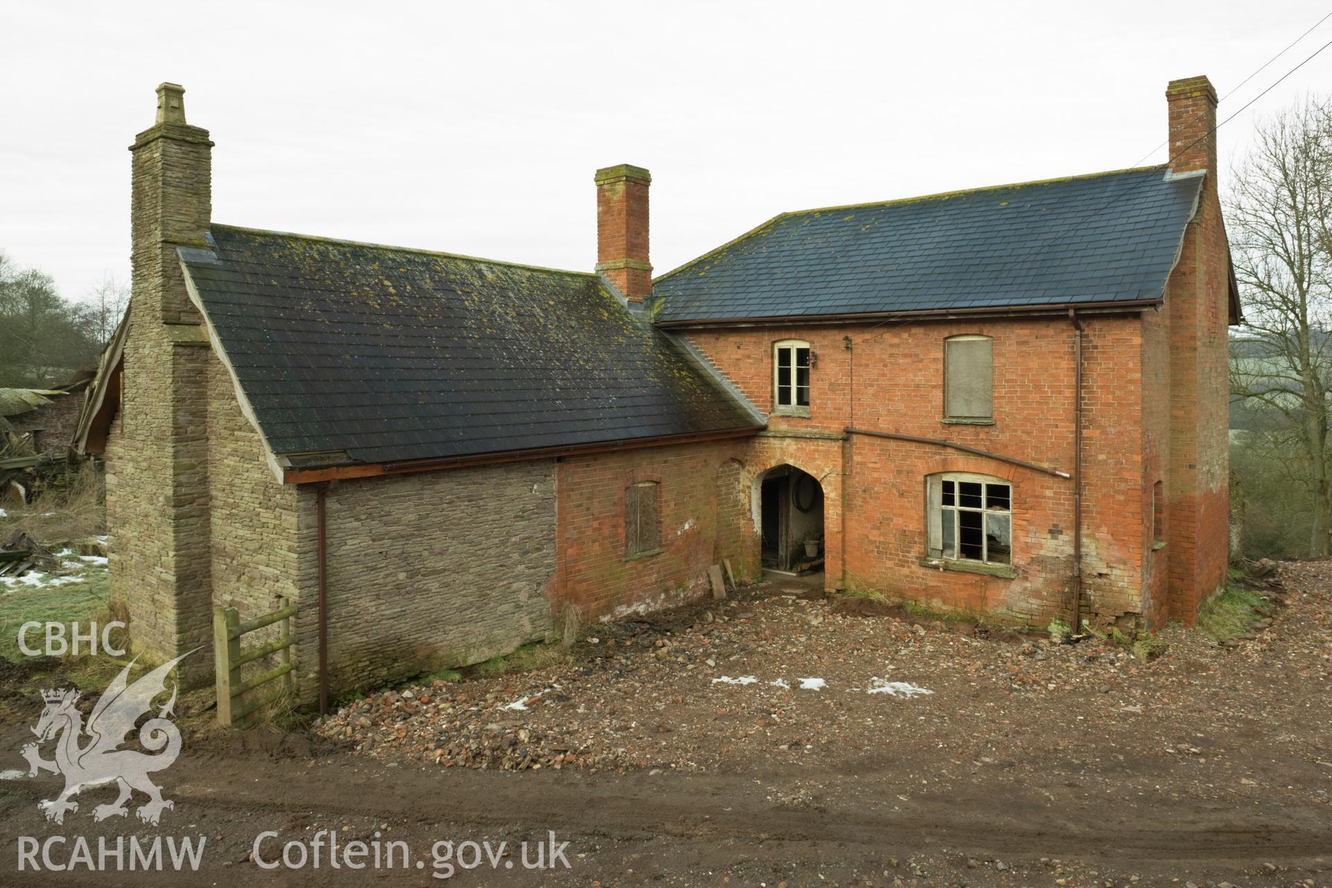 View from the east.
