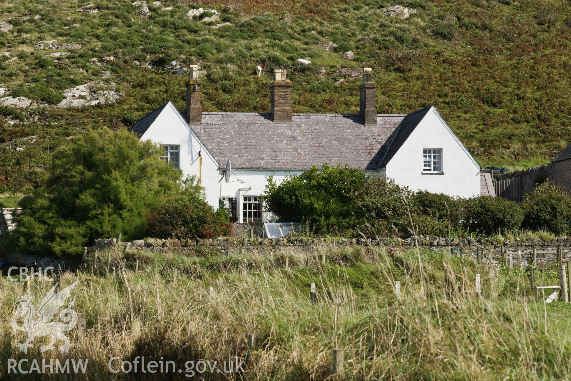 House from the southwest.