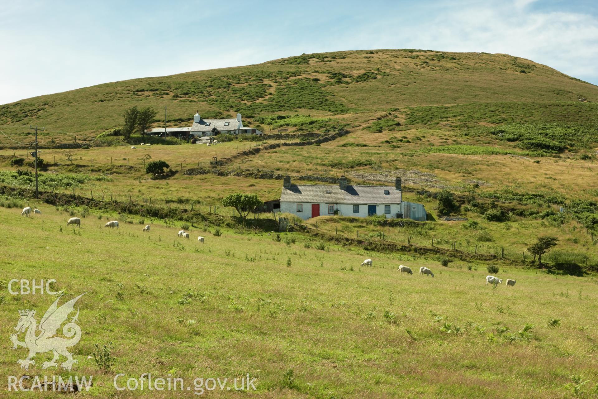View from the east.