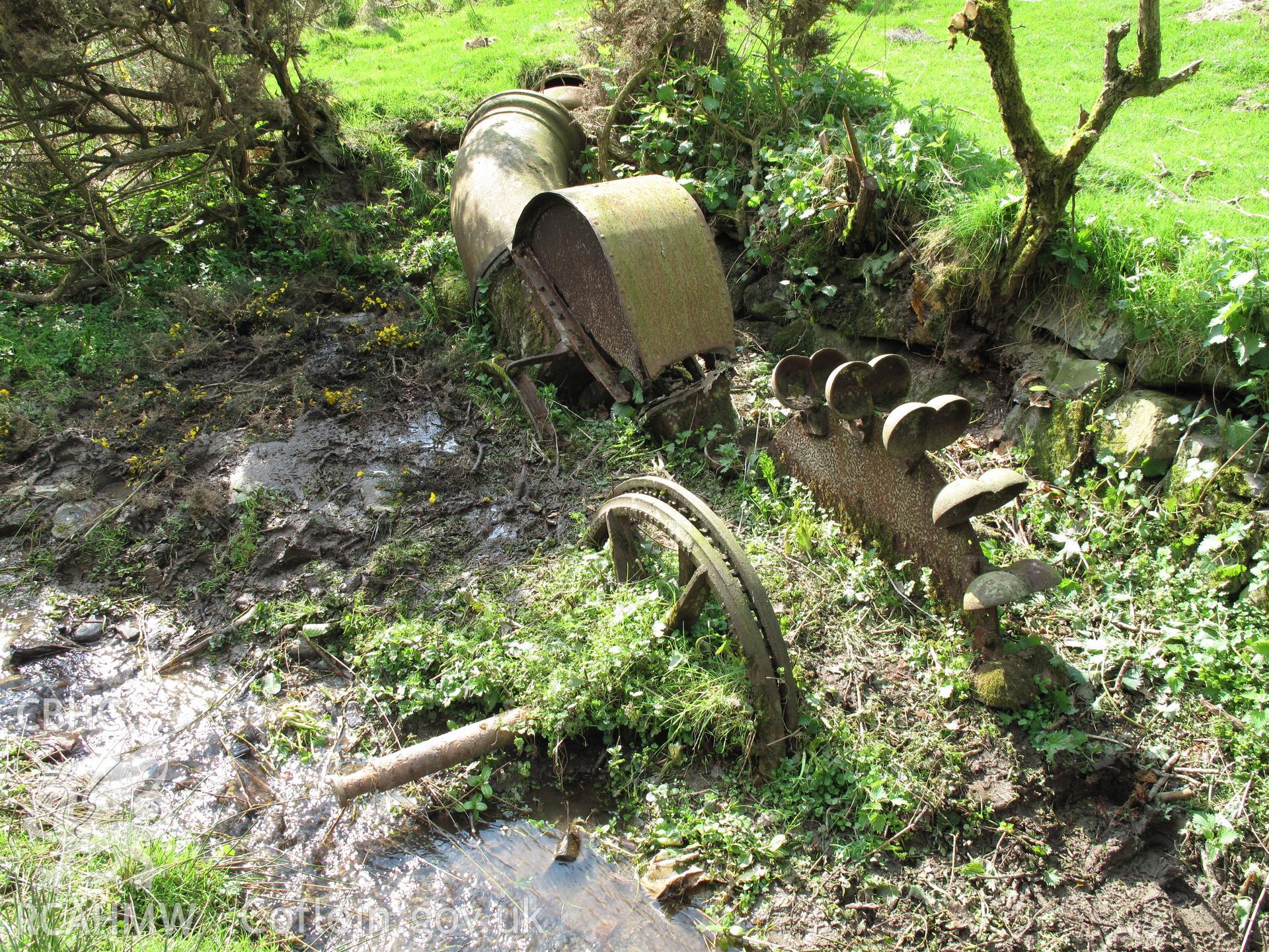 Water turbine (nprn 408949) looking north west.