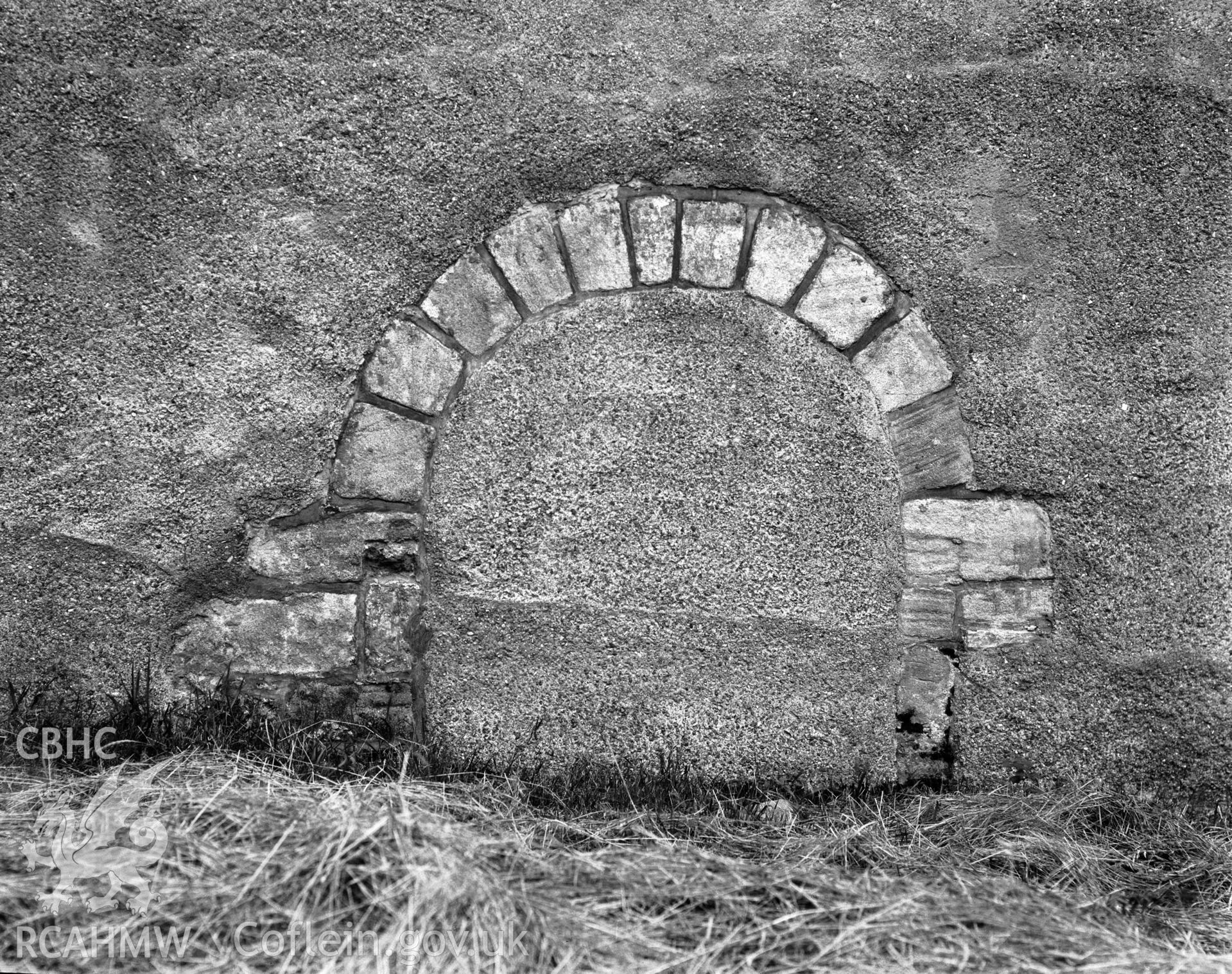 Norman arch in North wall