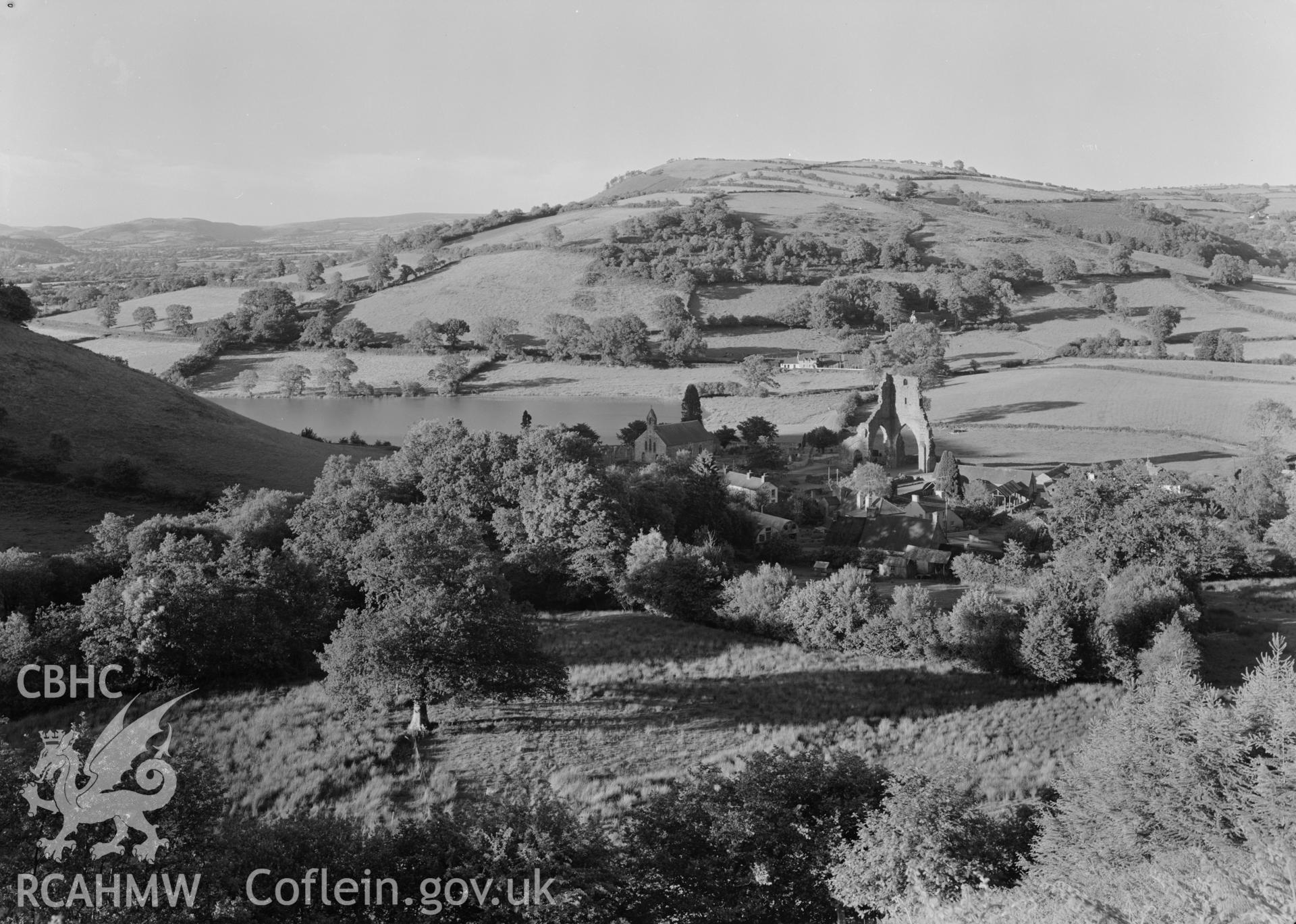 D.O.E photograph of Talley Abbey.