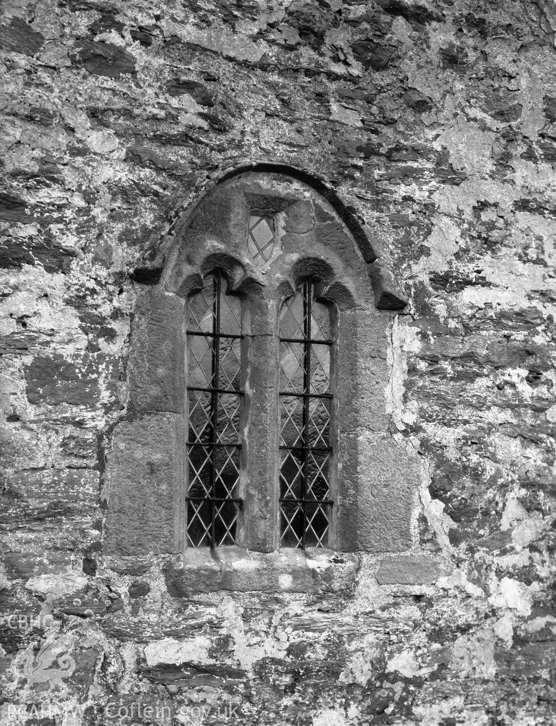 East chancel, West window