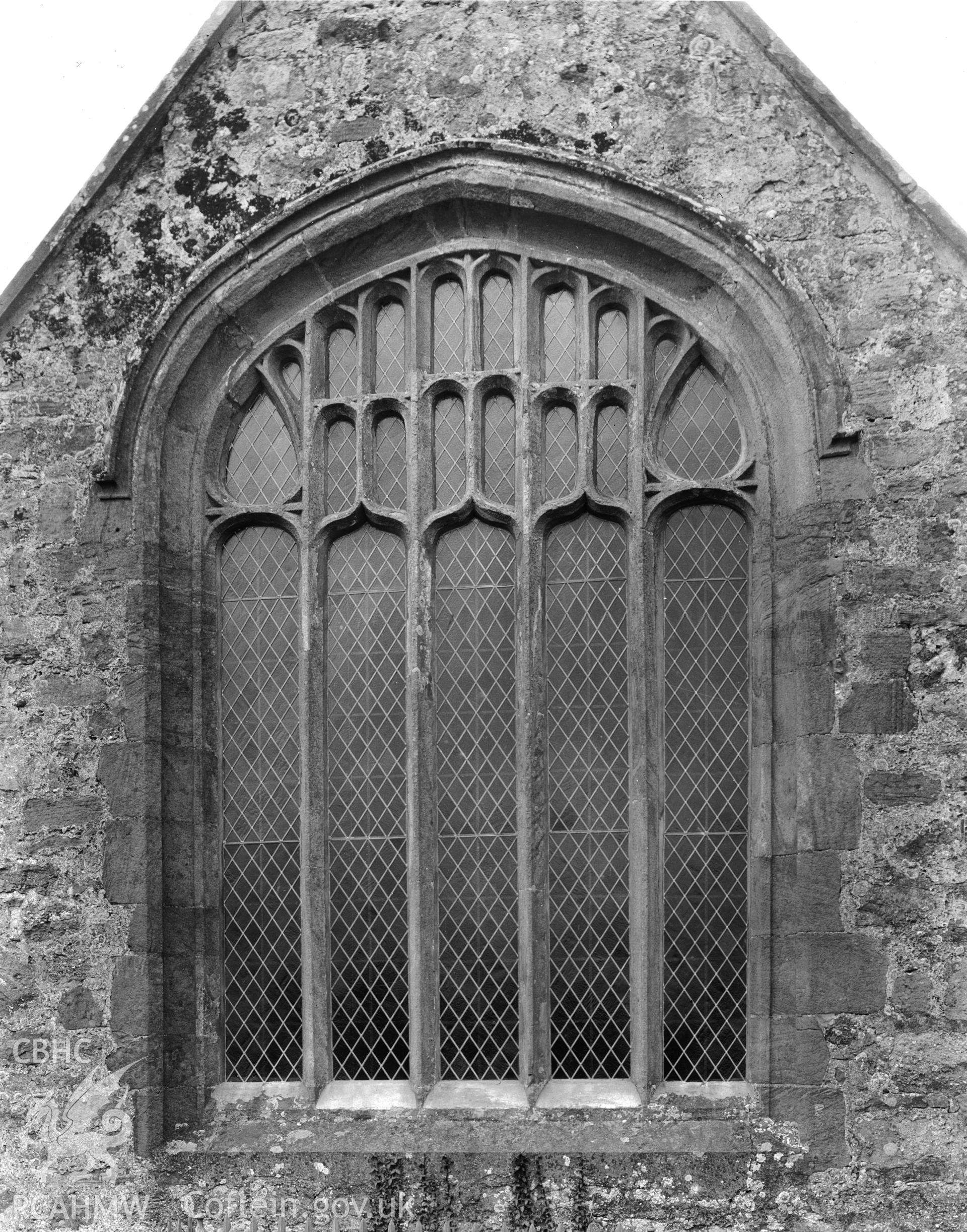 View of the East window
