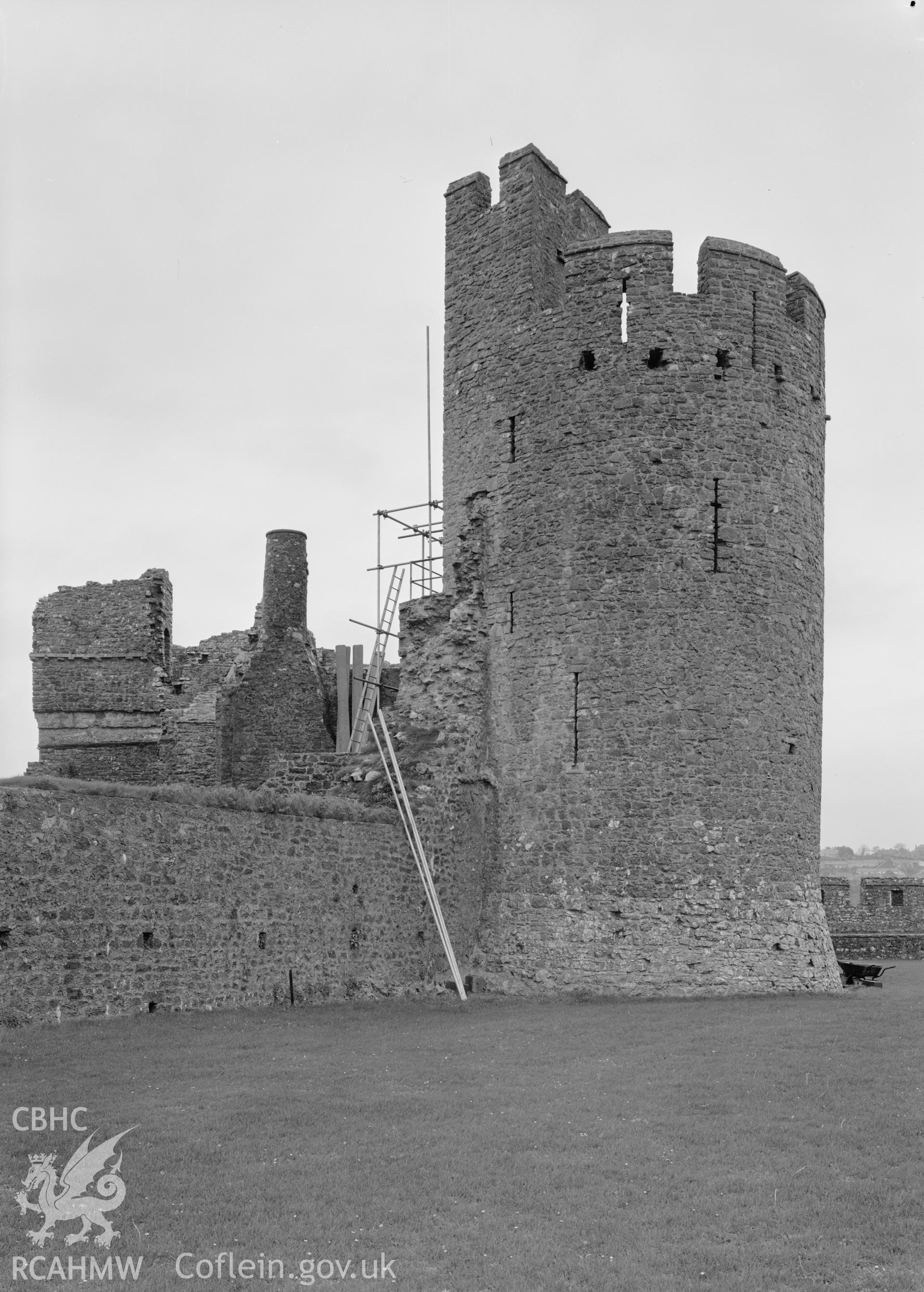 D.O.E photograph of Pembroke Castle.