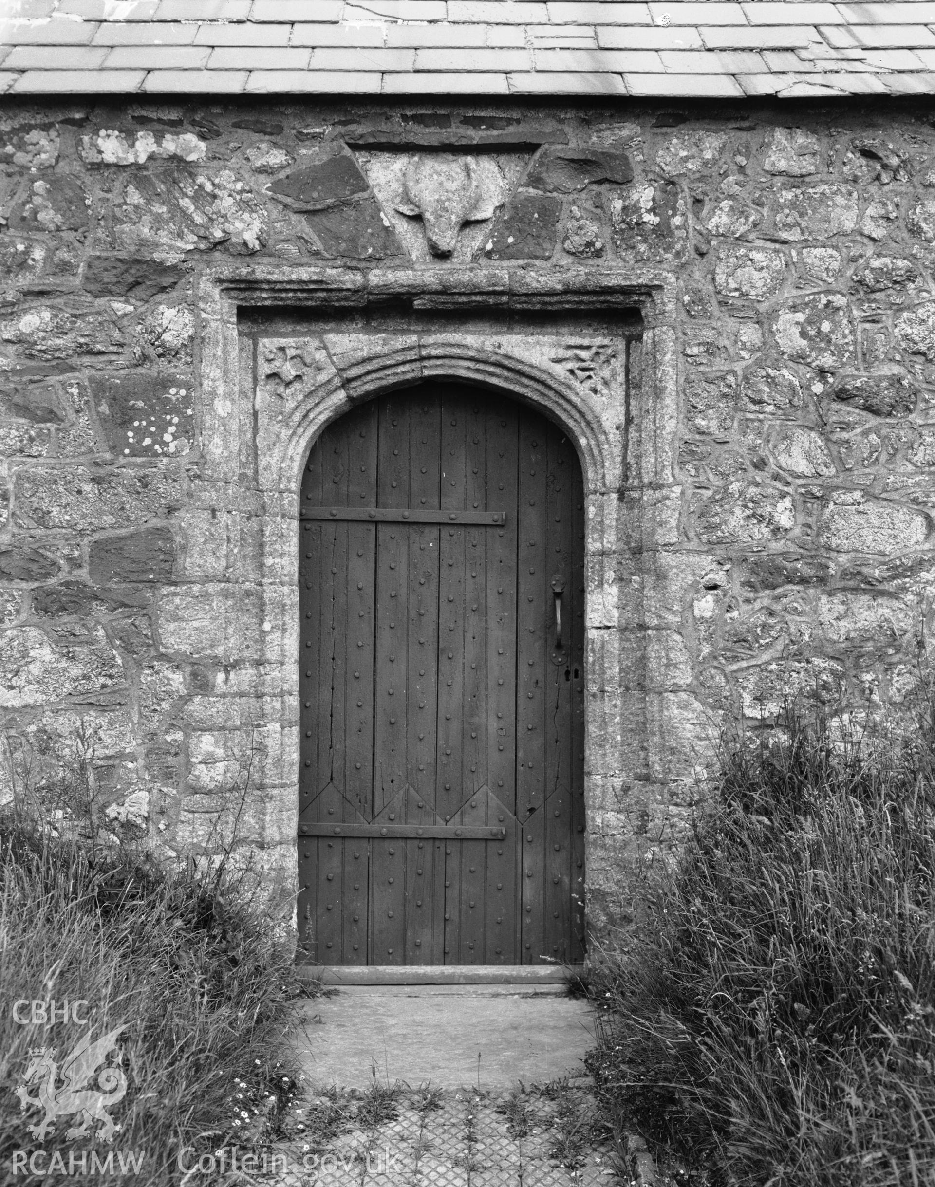 View of S doorway