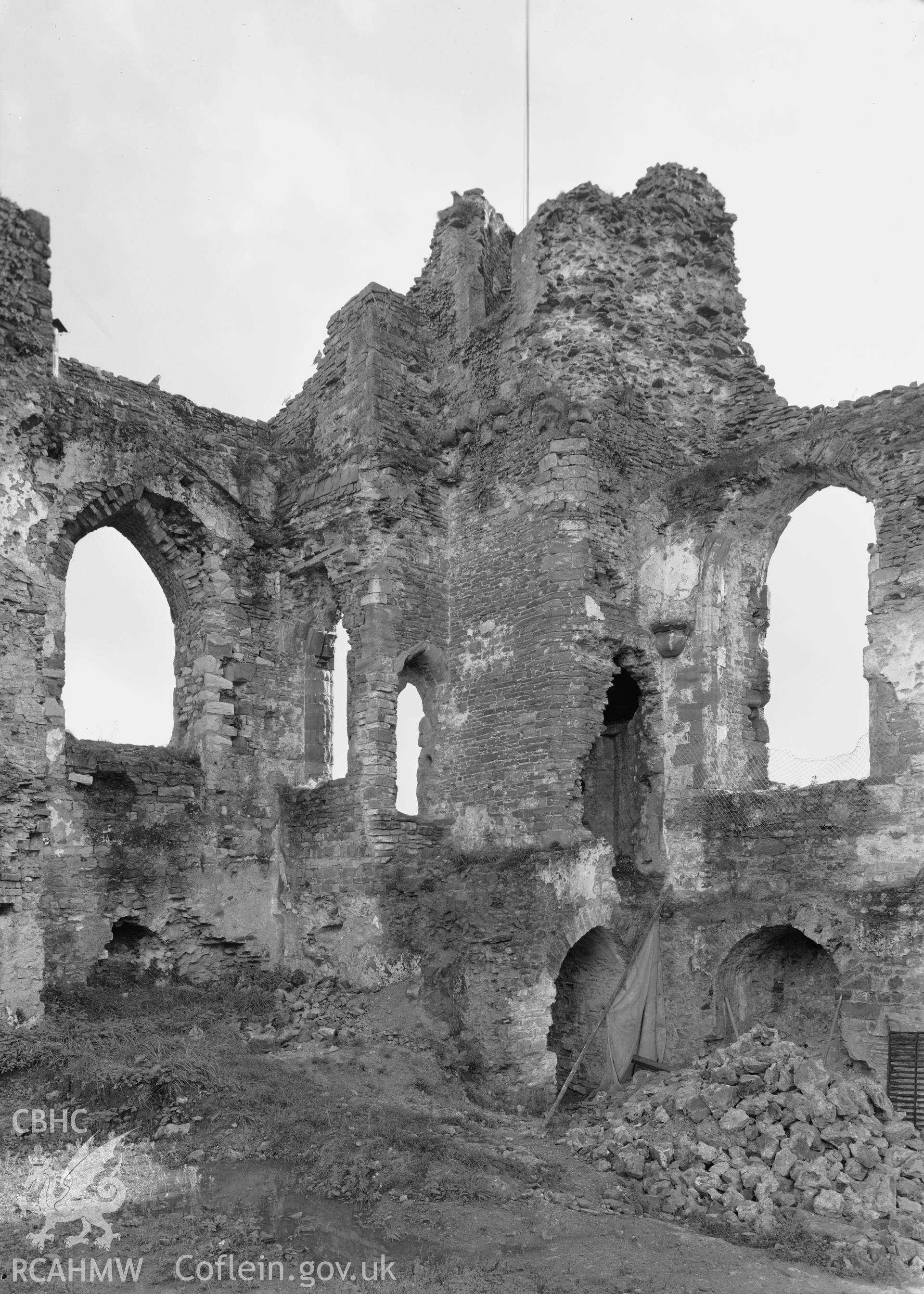D.O.E photograph of Haverfordwest Castle.
