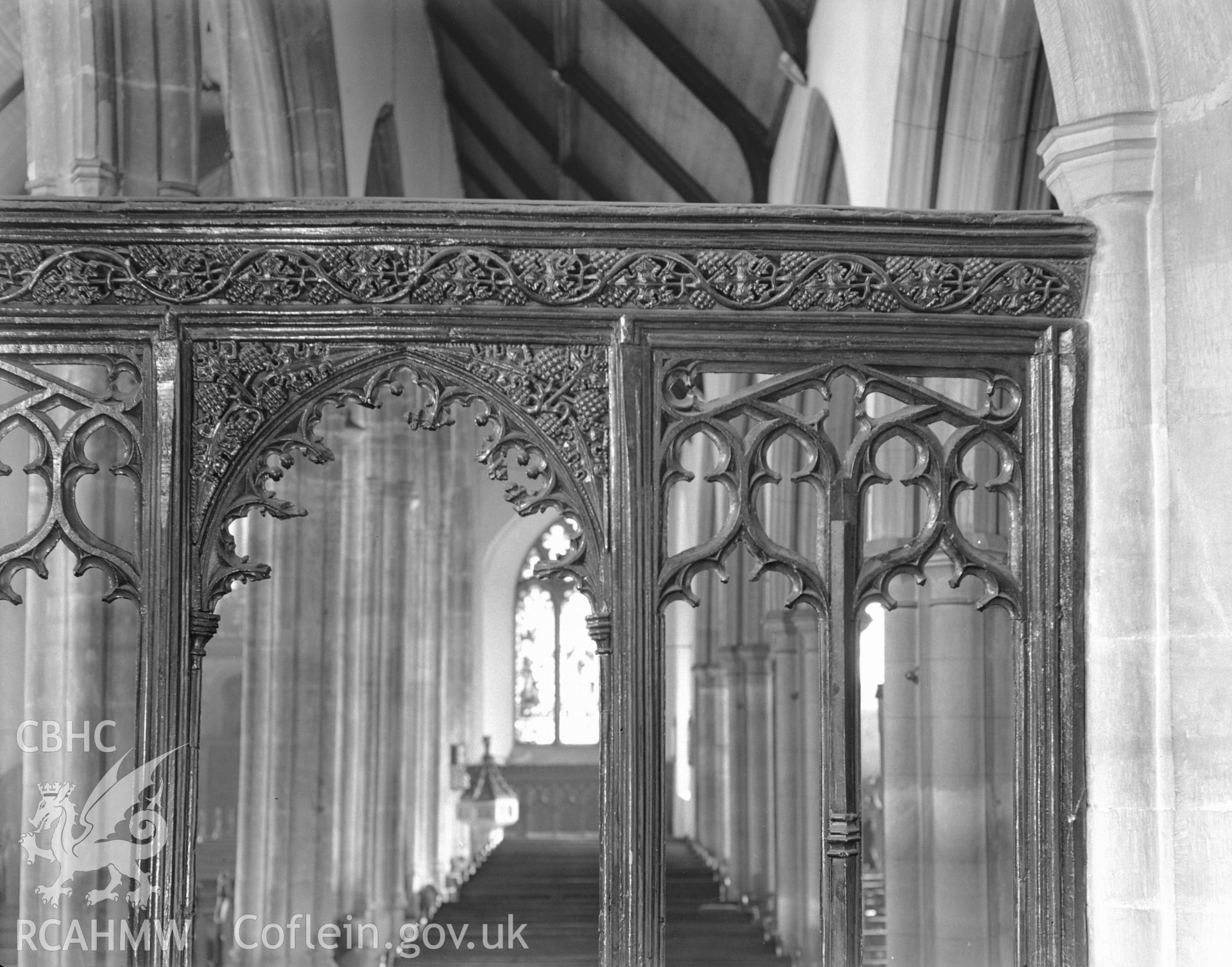 Detail of screen