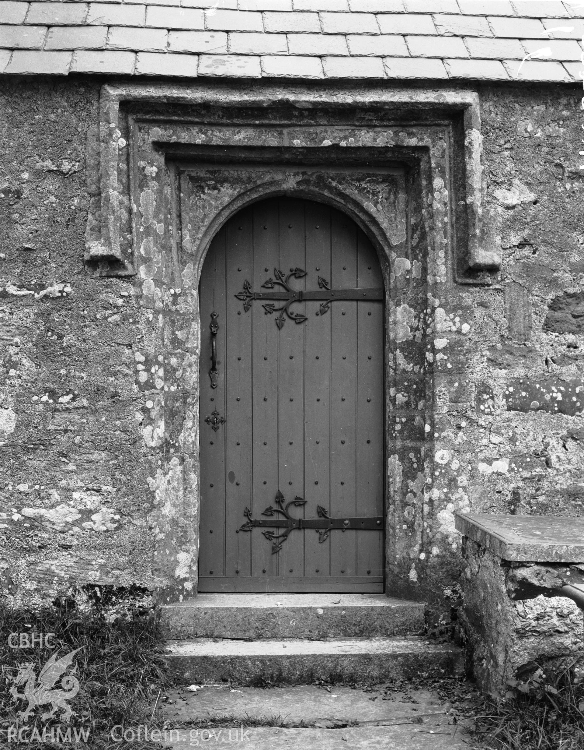View of South doorway