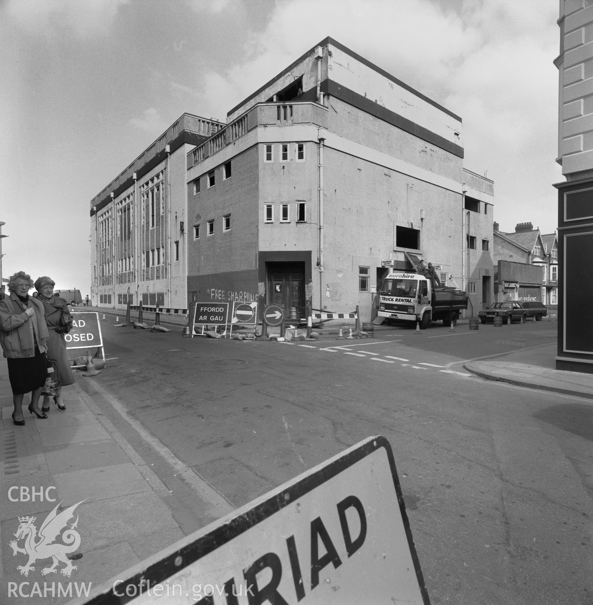 During demolition