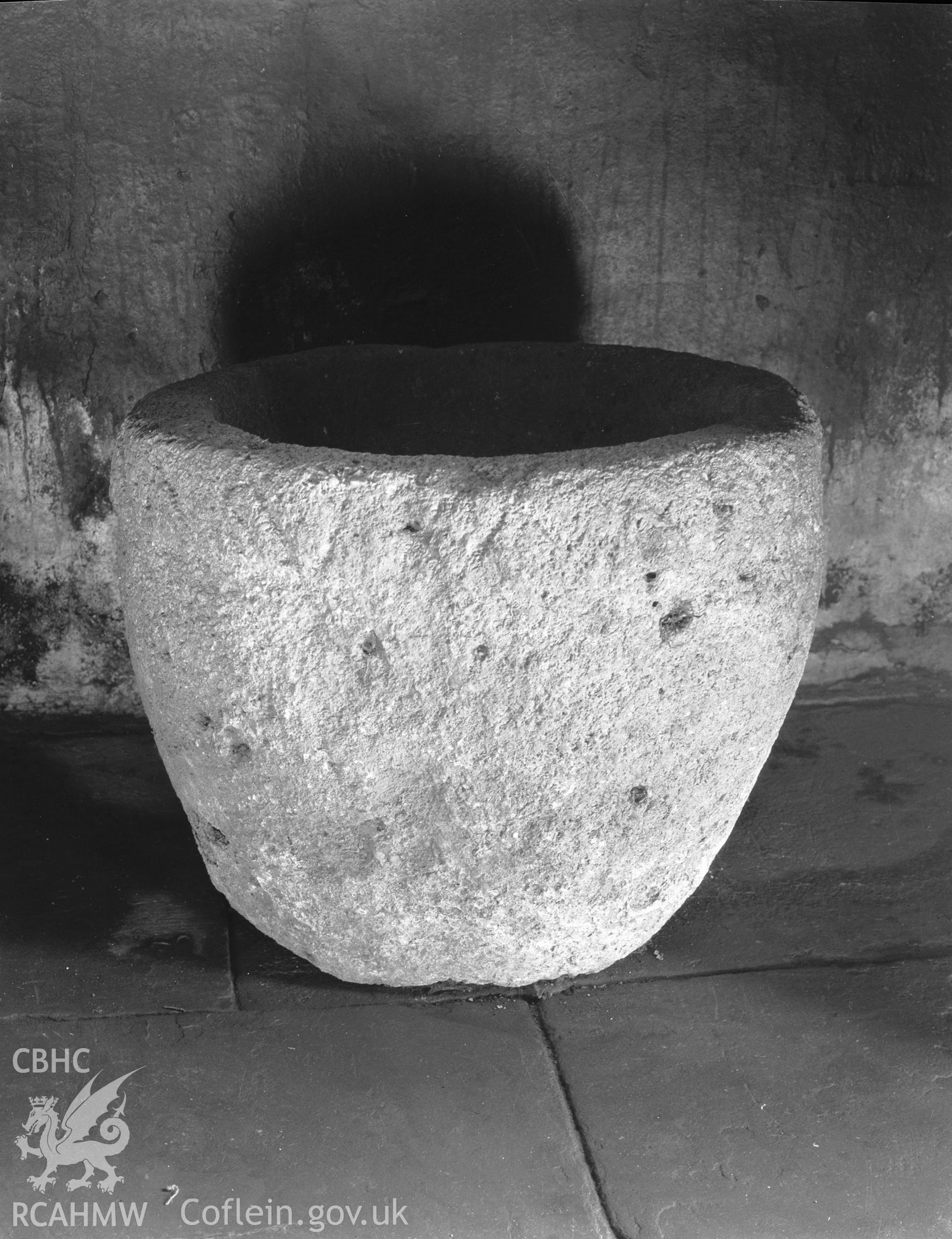 View of font