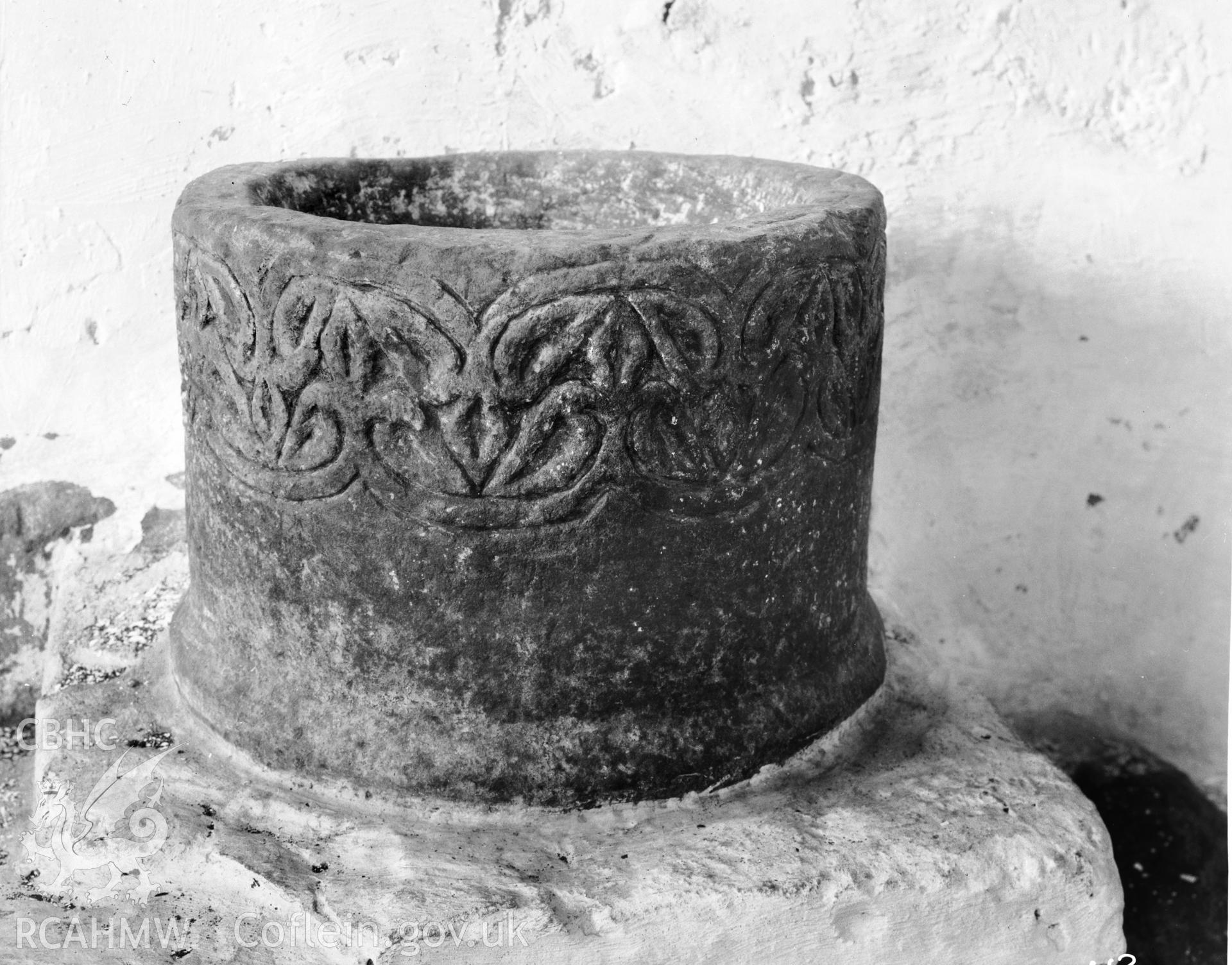 View of font