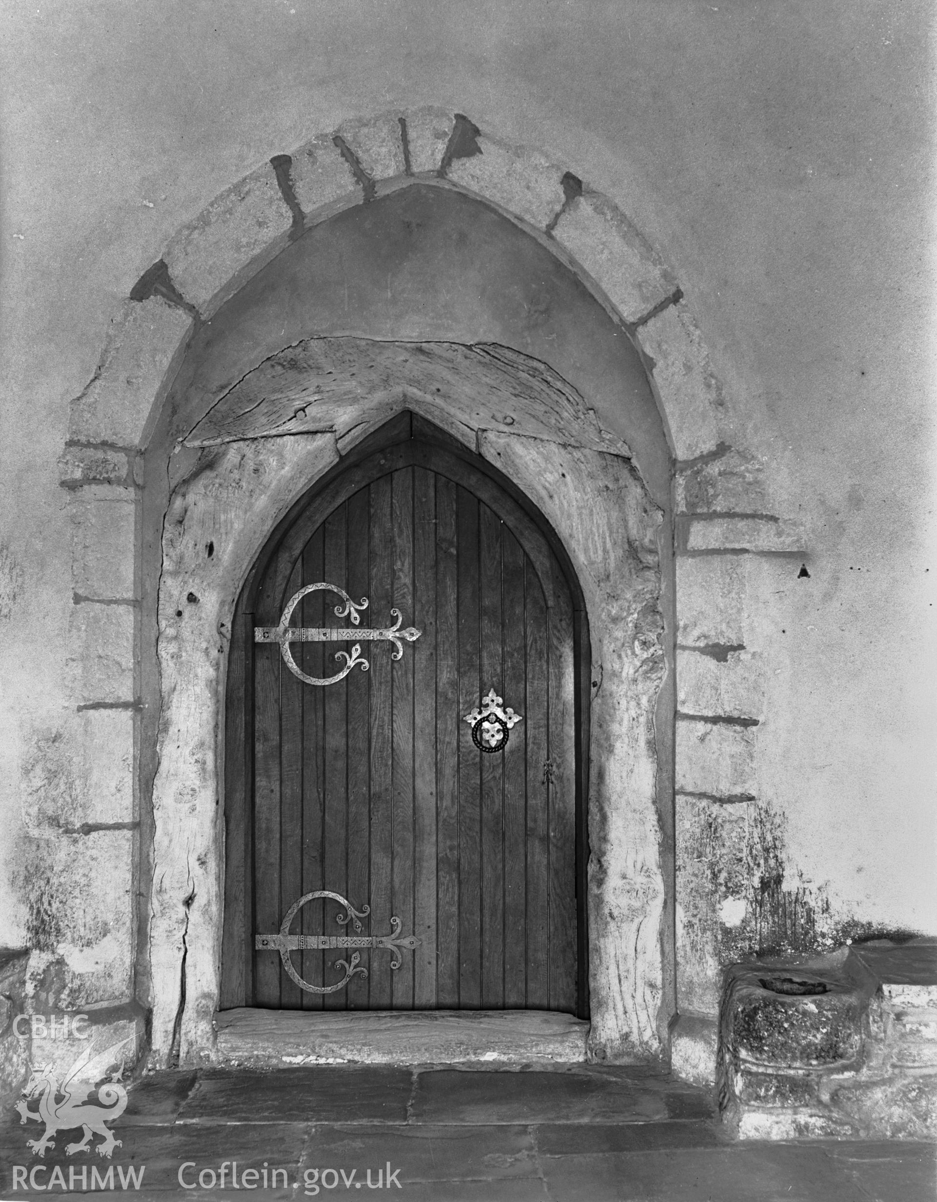 Inner door of the south transept.