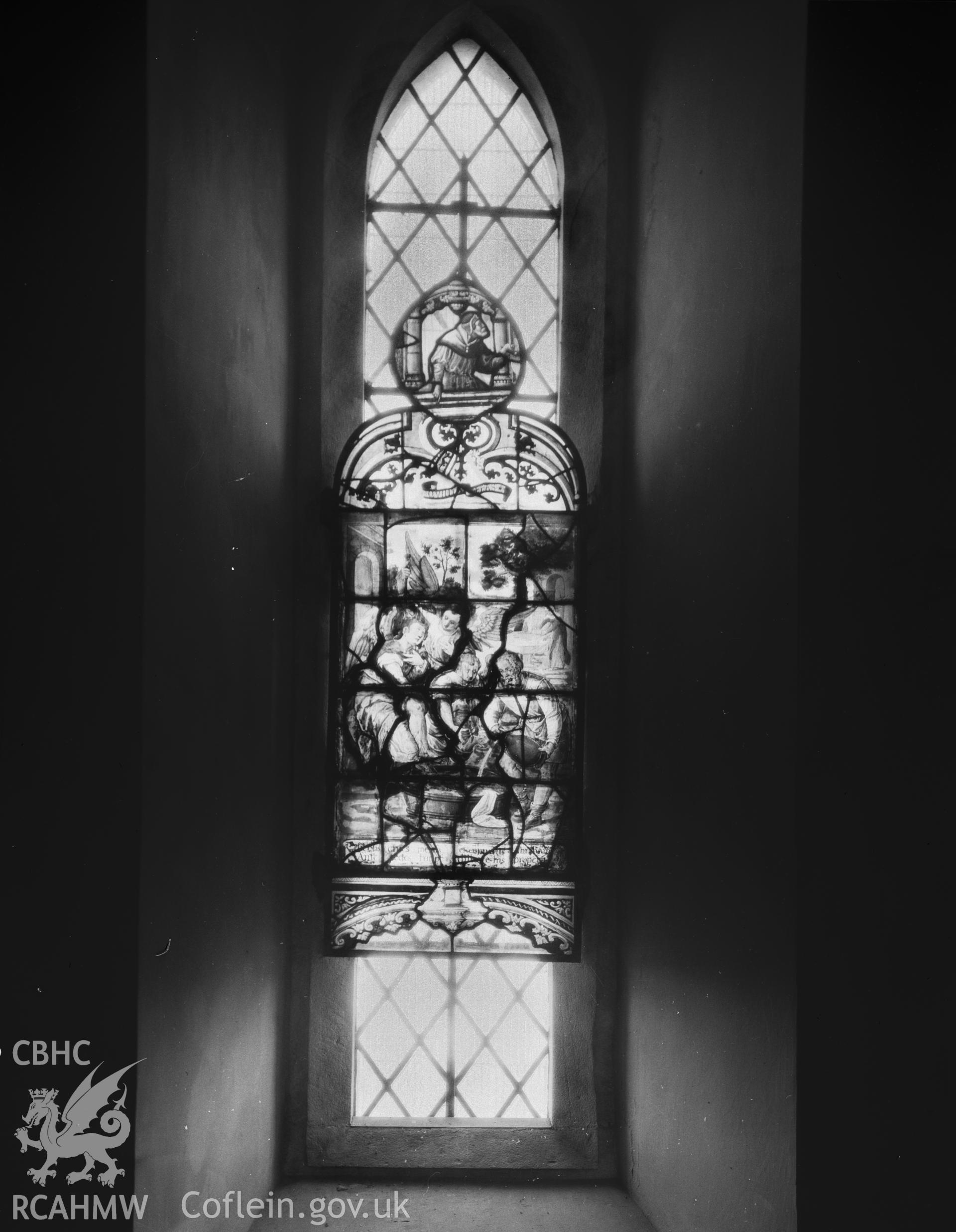 Stained glass window