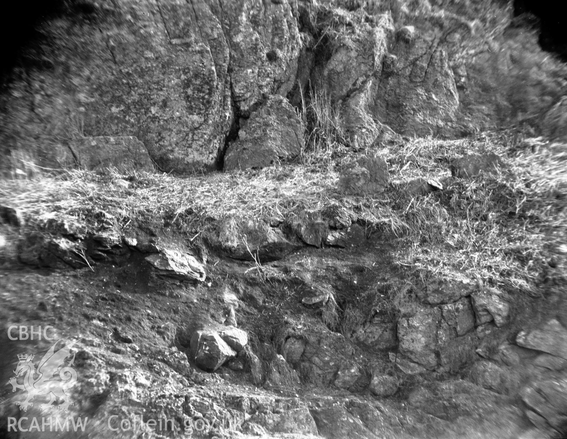 View across the creek showing built-up terrace.