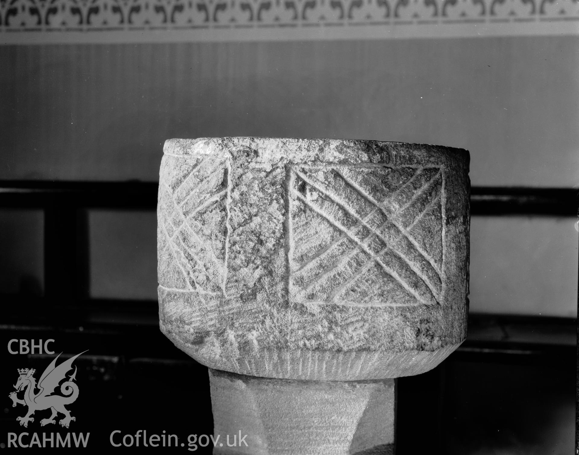 View of font