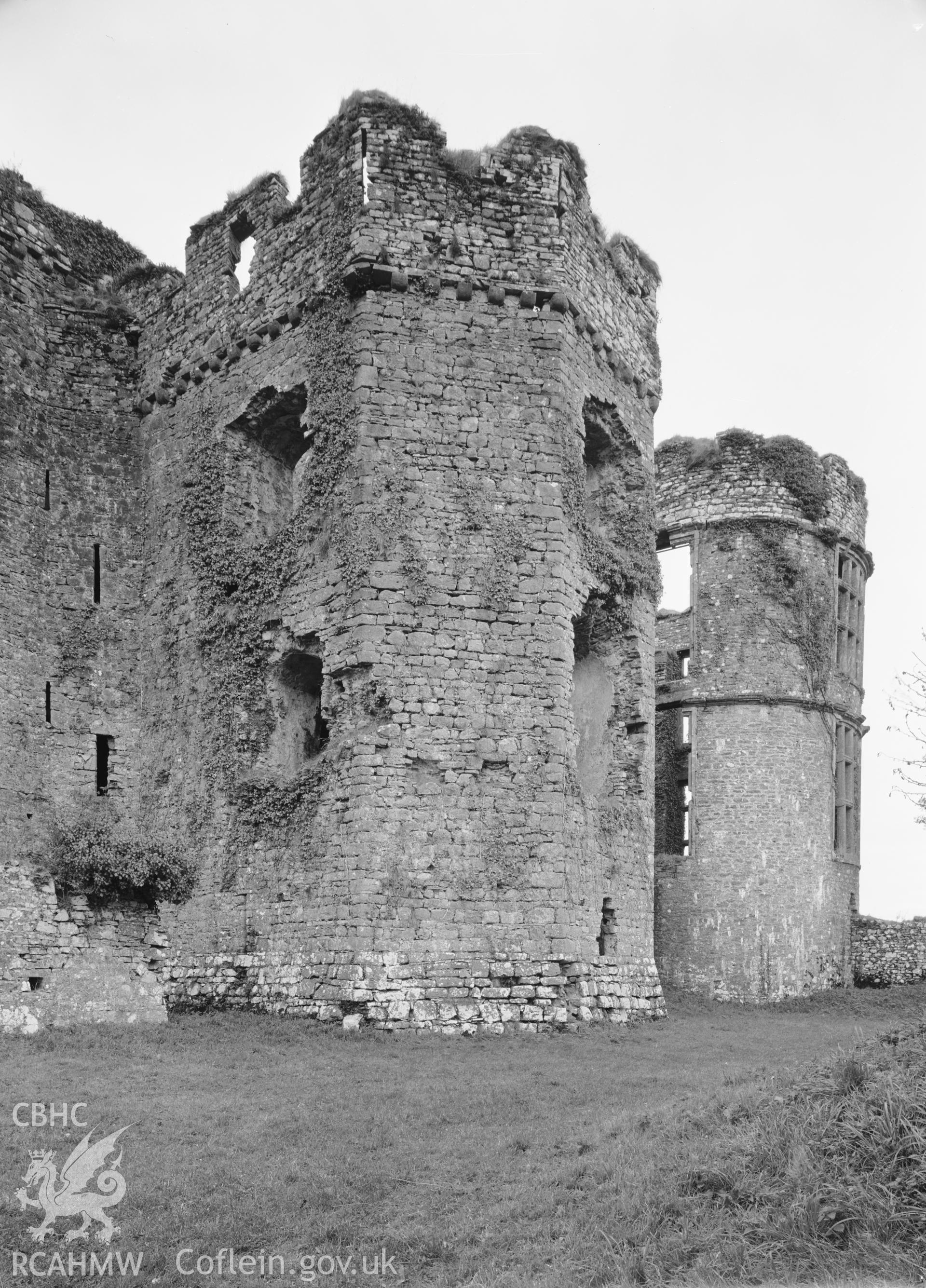 D.O.E photograph of Carew Castle.