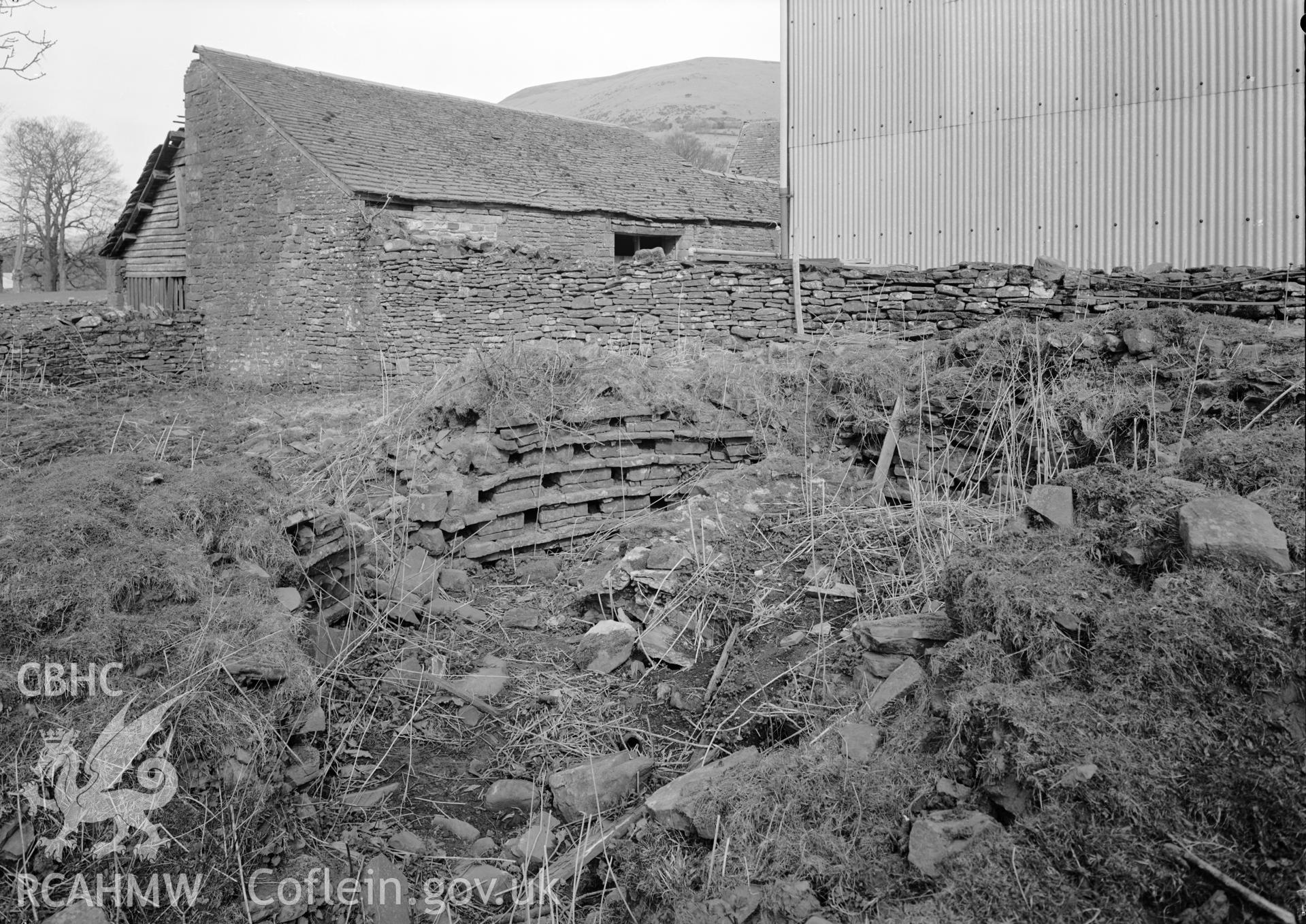 D.O.E photograph of Llanthony Priory - maintenance of exterior.